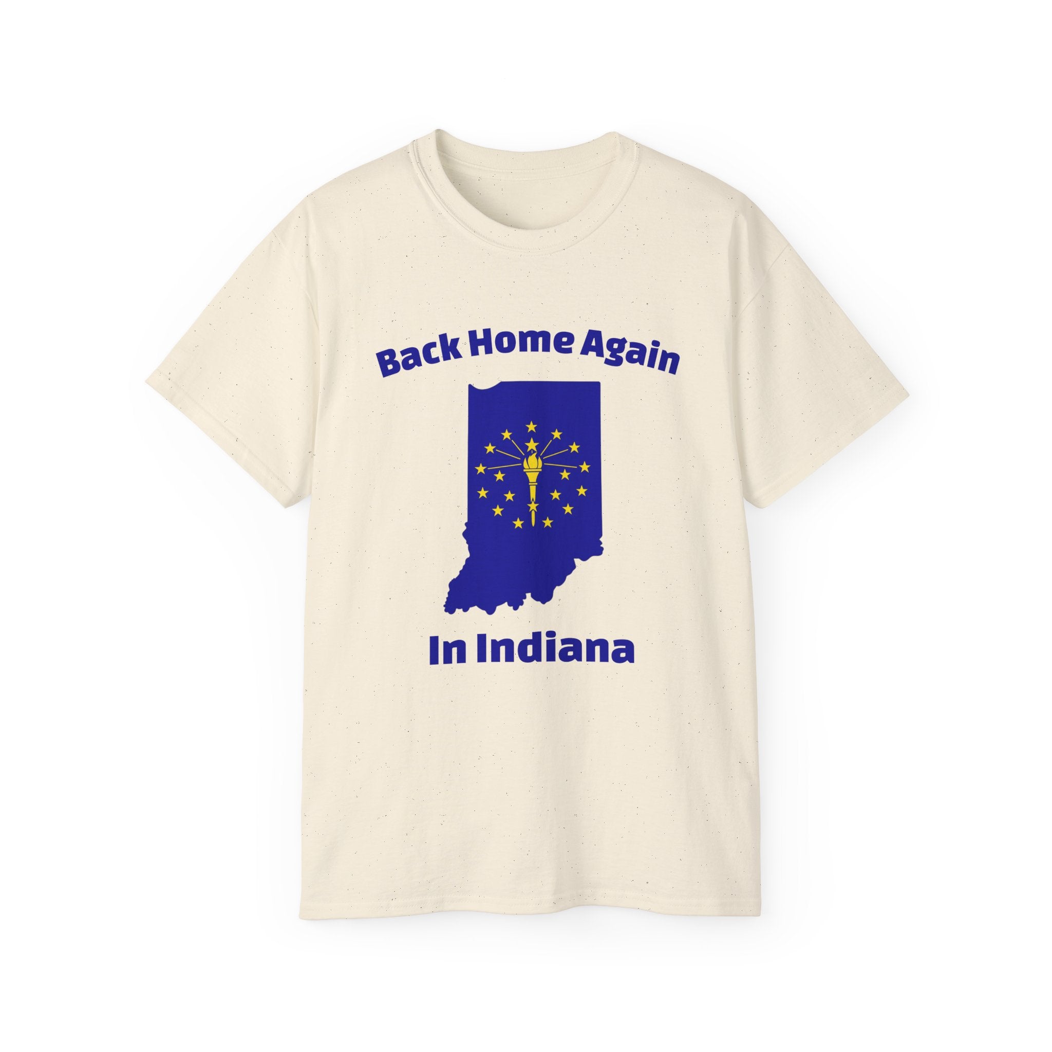 Back Home Again Indiana Unisex Tee