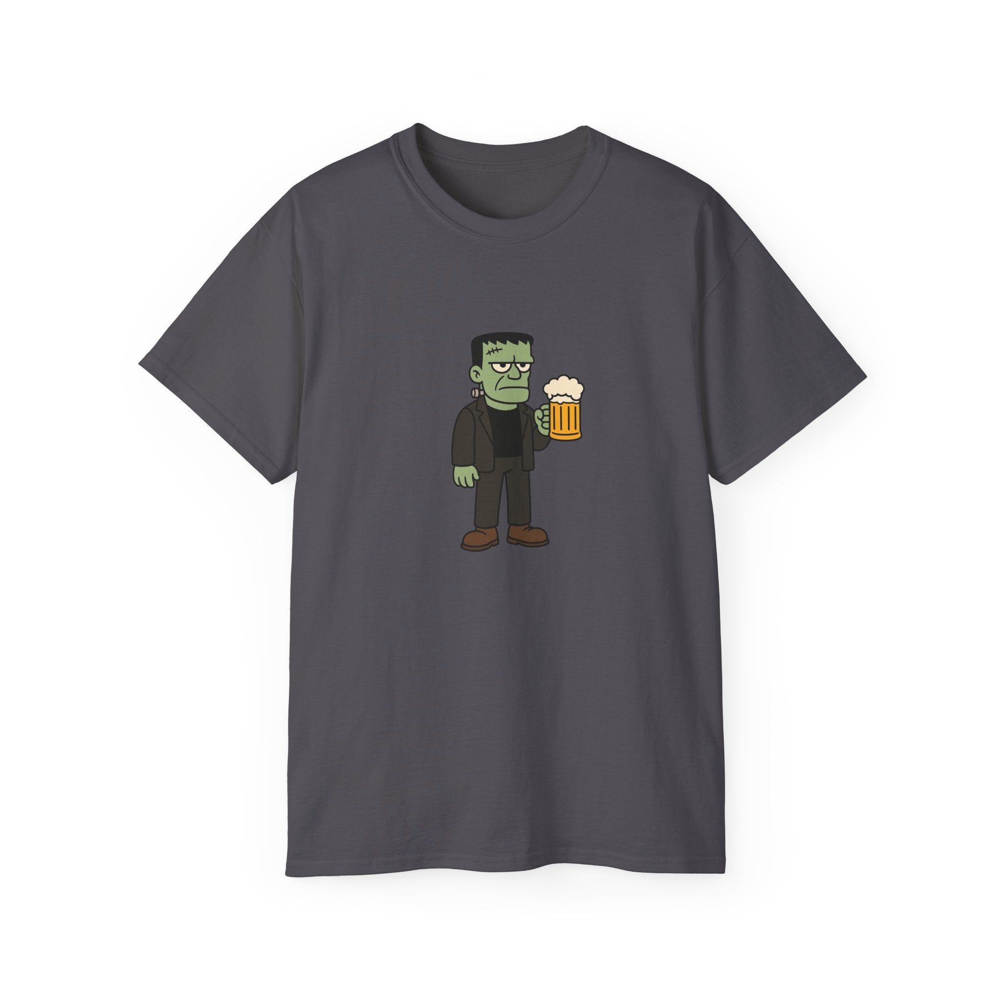 Monster with Beer Unisex Tee