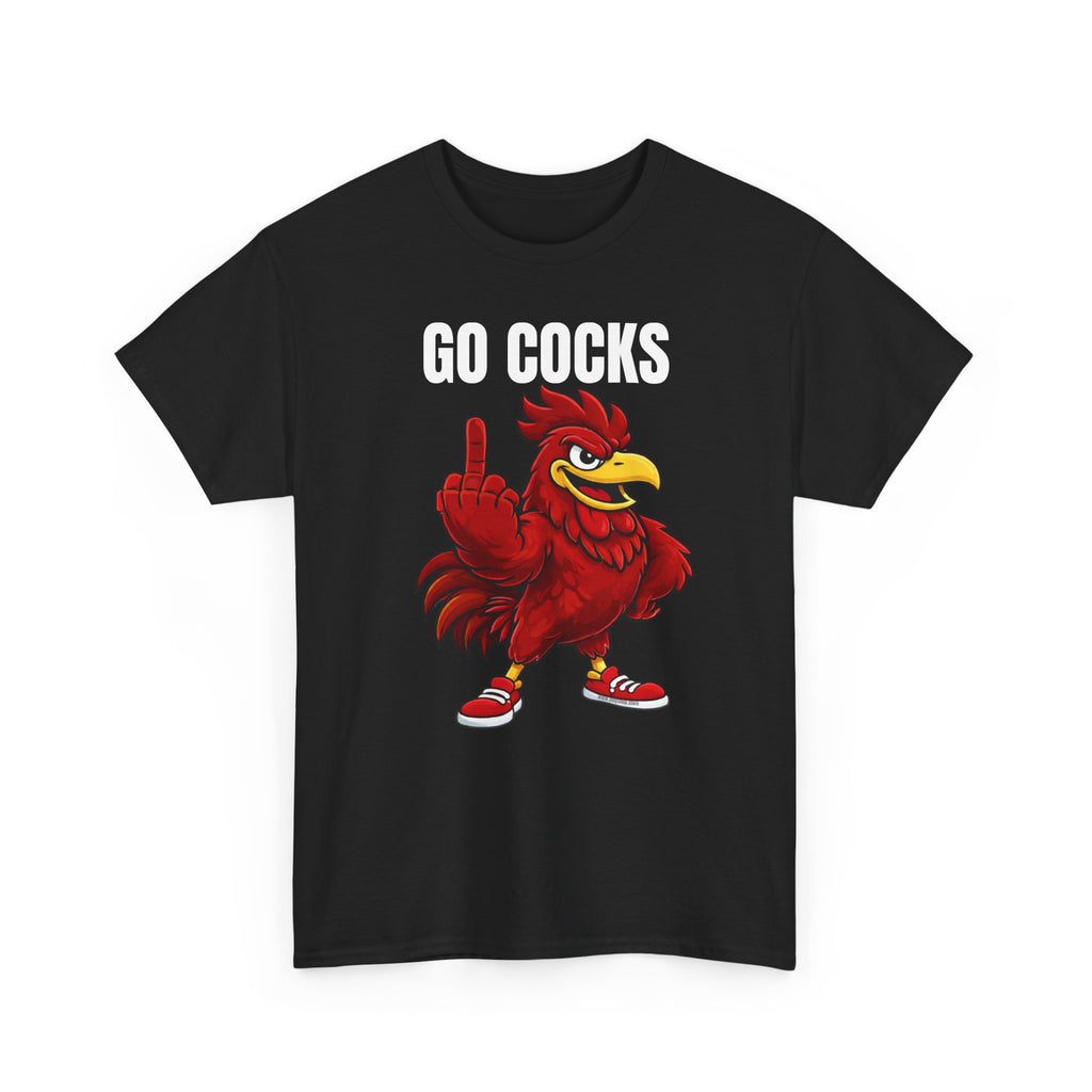 Go Cocks Middle Finger Tee | South Carolina Gamecock Middle Finger