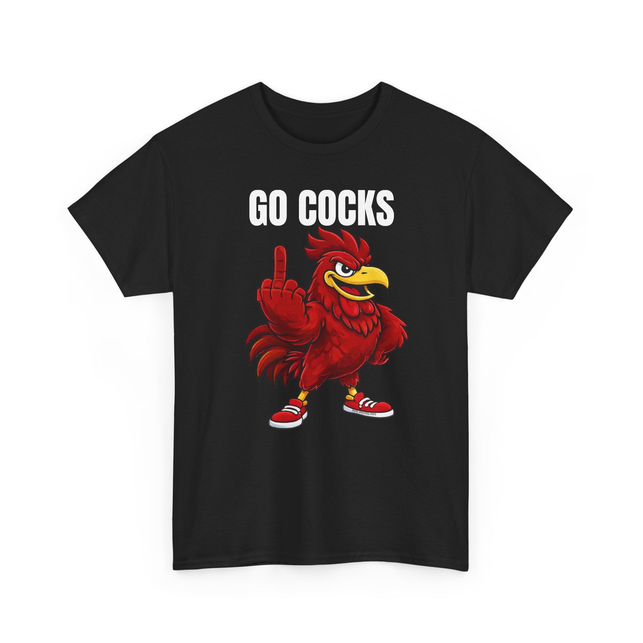 Go Cocks Middle Finger Tee | South Carolina Gamecock Middle Finger