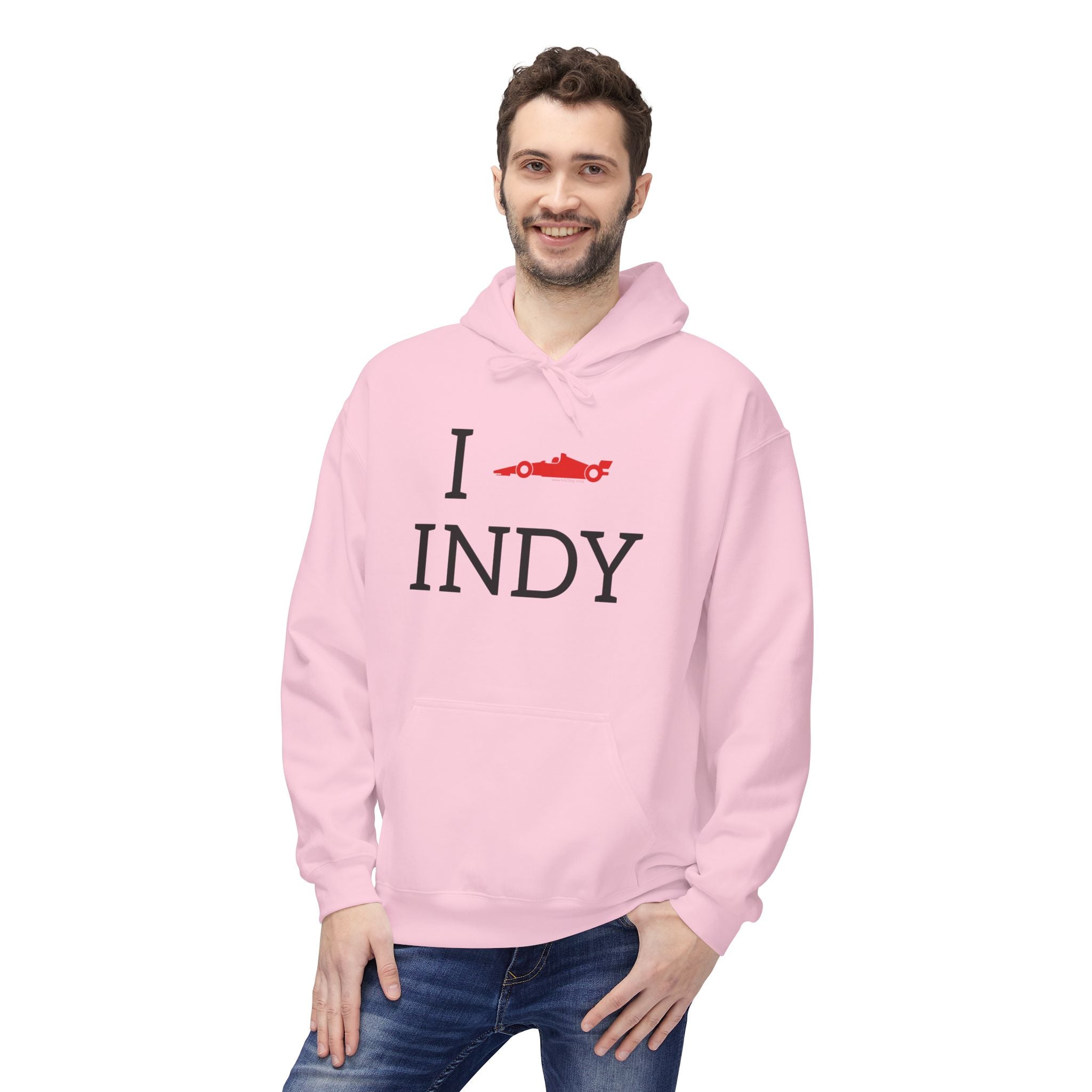 I Heart INDY Hoodie | I Race Car INDY | IndyCar