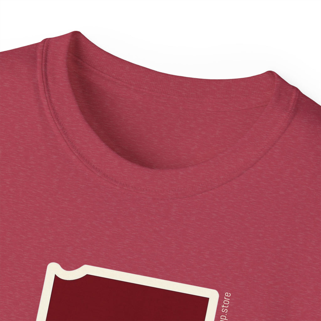 Cream & Crimson Indiana T-Shirt