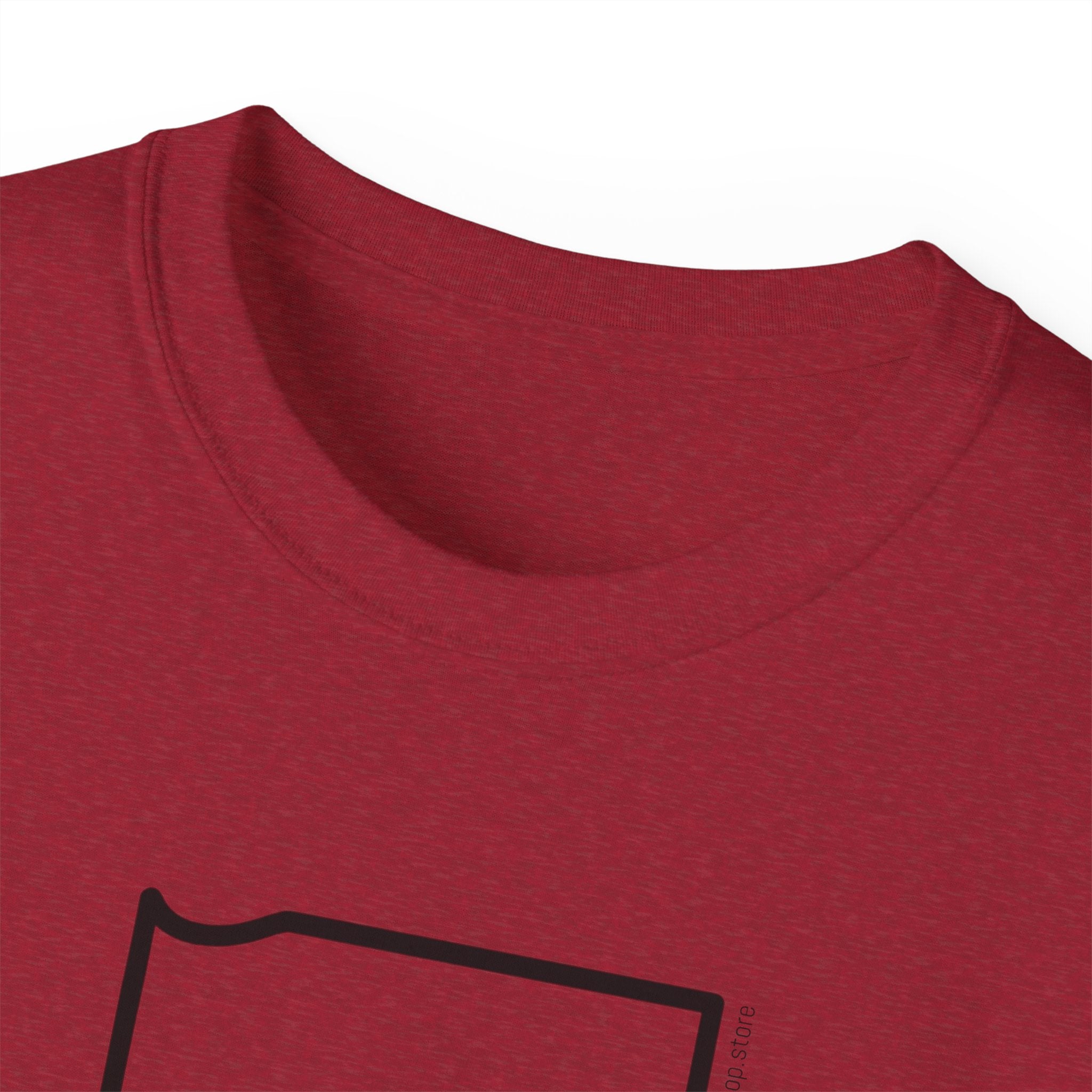 Indiana 317 Black Outline Unisex Ultra Cotton Tee