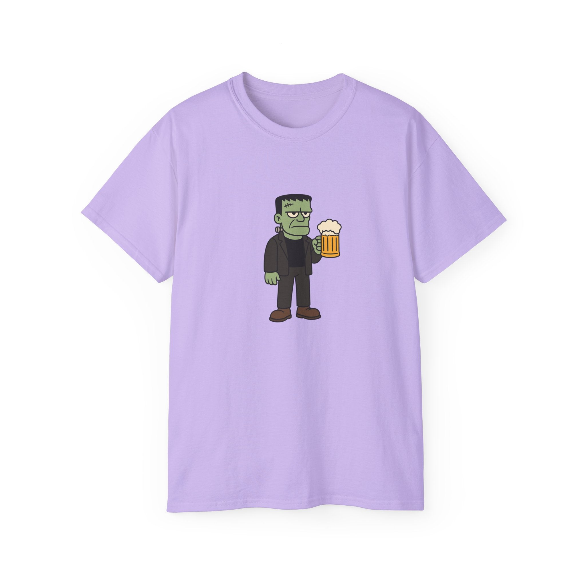 Monster with Beer Unisex Tee