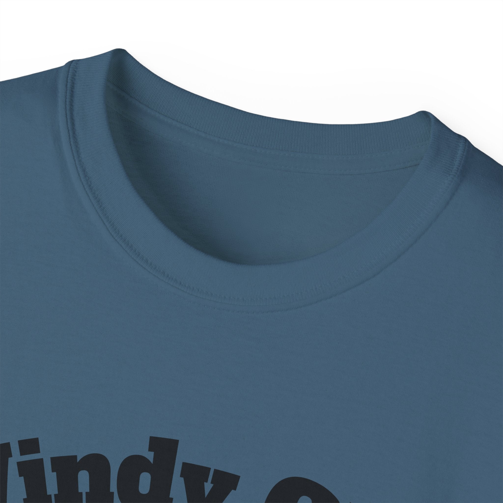 Windy City Bear Running the Football Unisex T-Shirt | Chicago Bears
