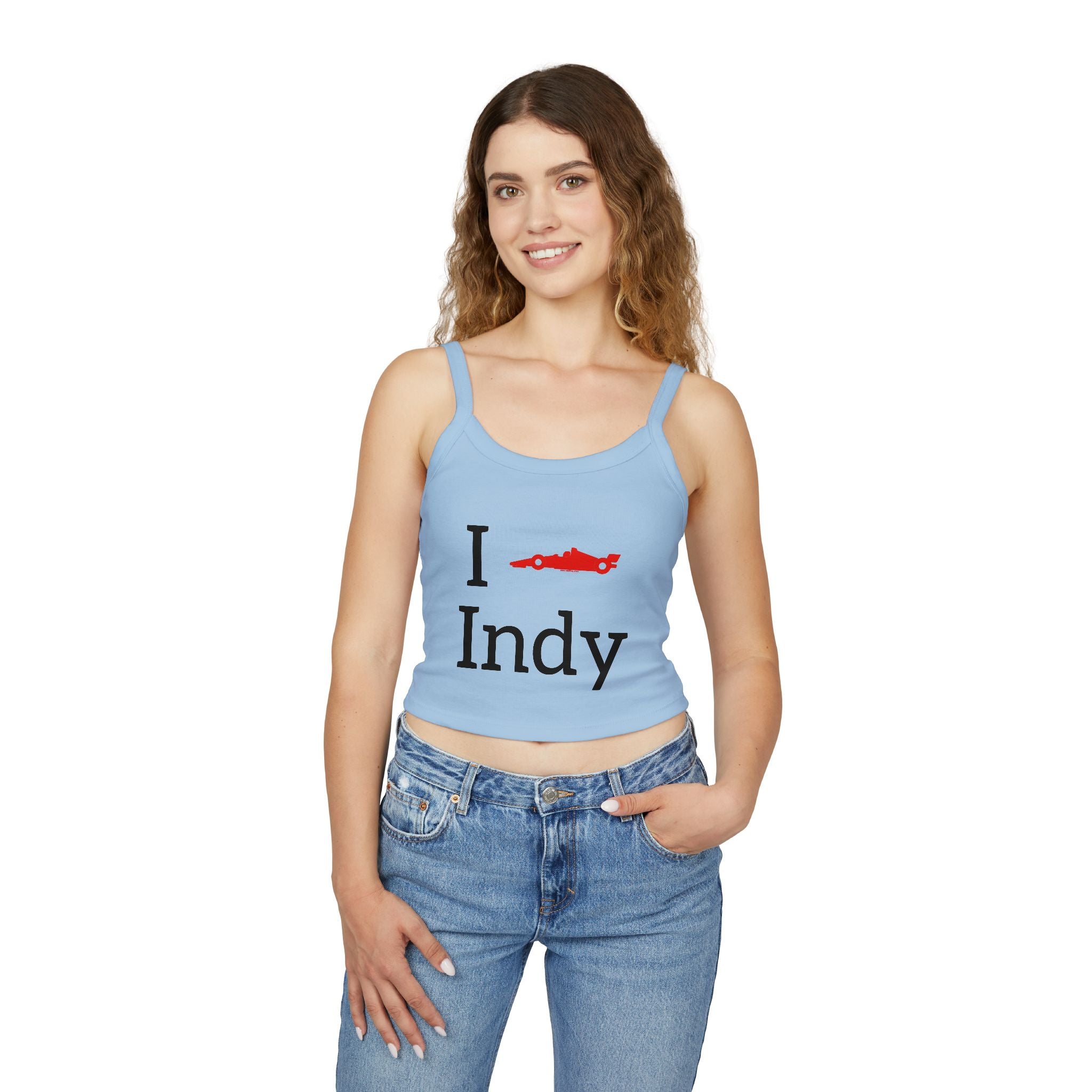I Heart Indy Women's Spaghetti Strap Tank Top | Indy Car