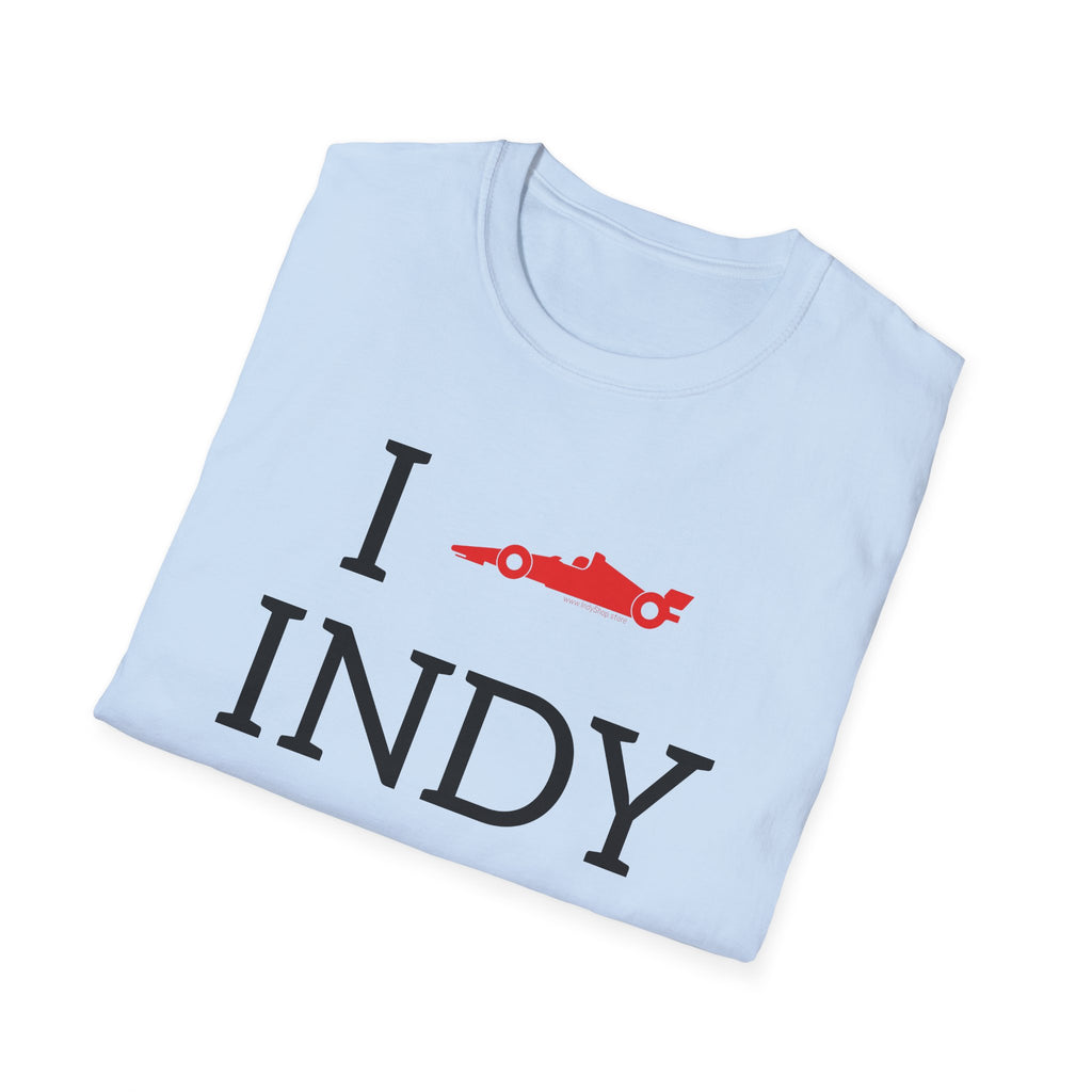 I Heart INDY T-Shirt | I Race Car INDY | IndyCar