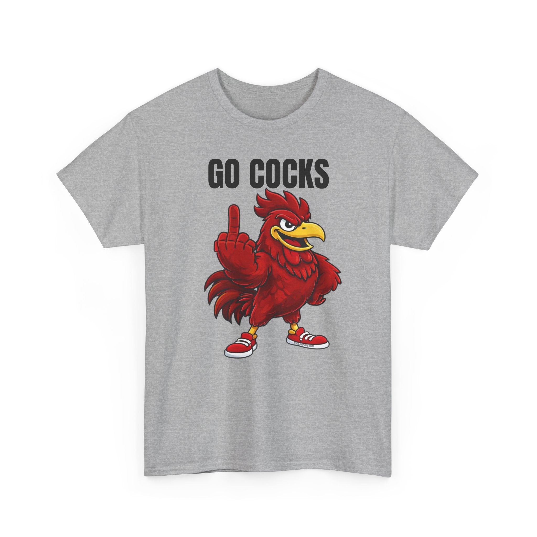 Go Cocks Middle Finger Tee | South Carolina Gamecock Middle Finger
