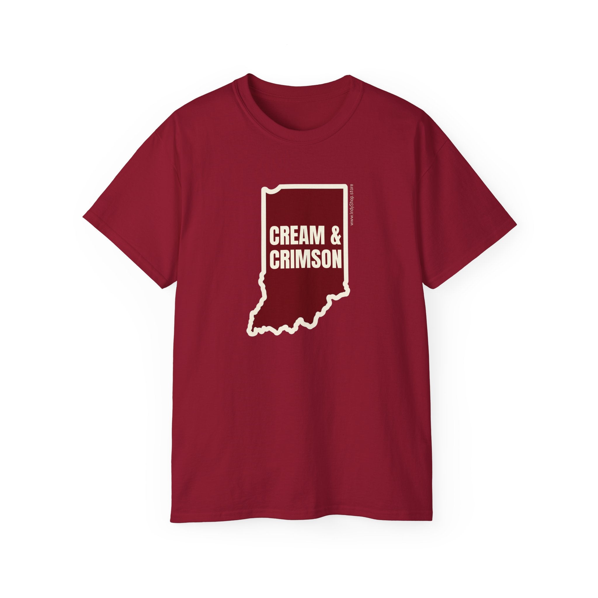 Cream & Crimson Indiana T-Shirt