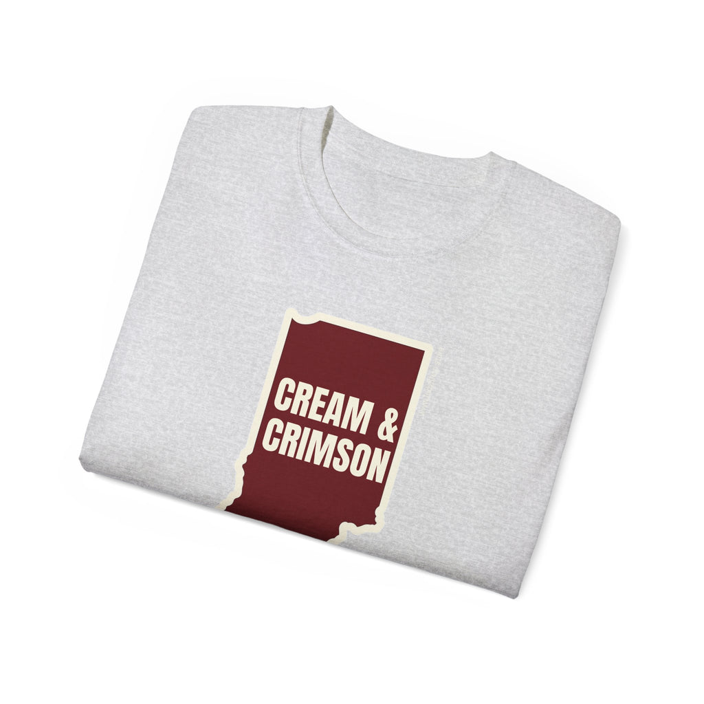 Cream & Crimson Indiana T-Shirt