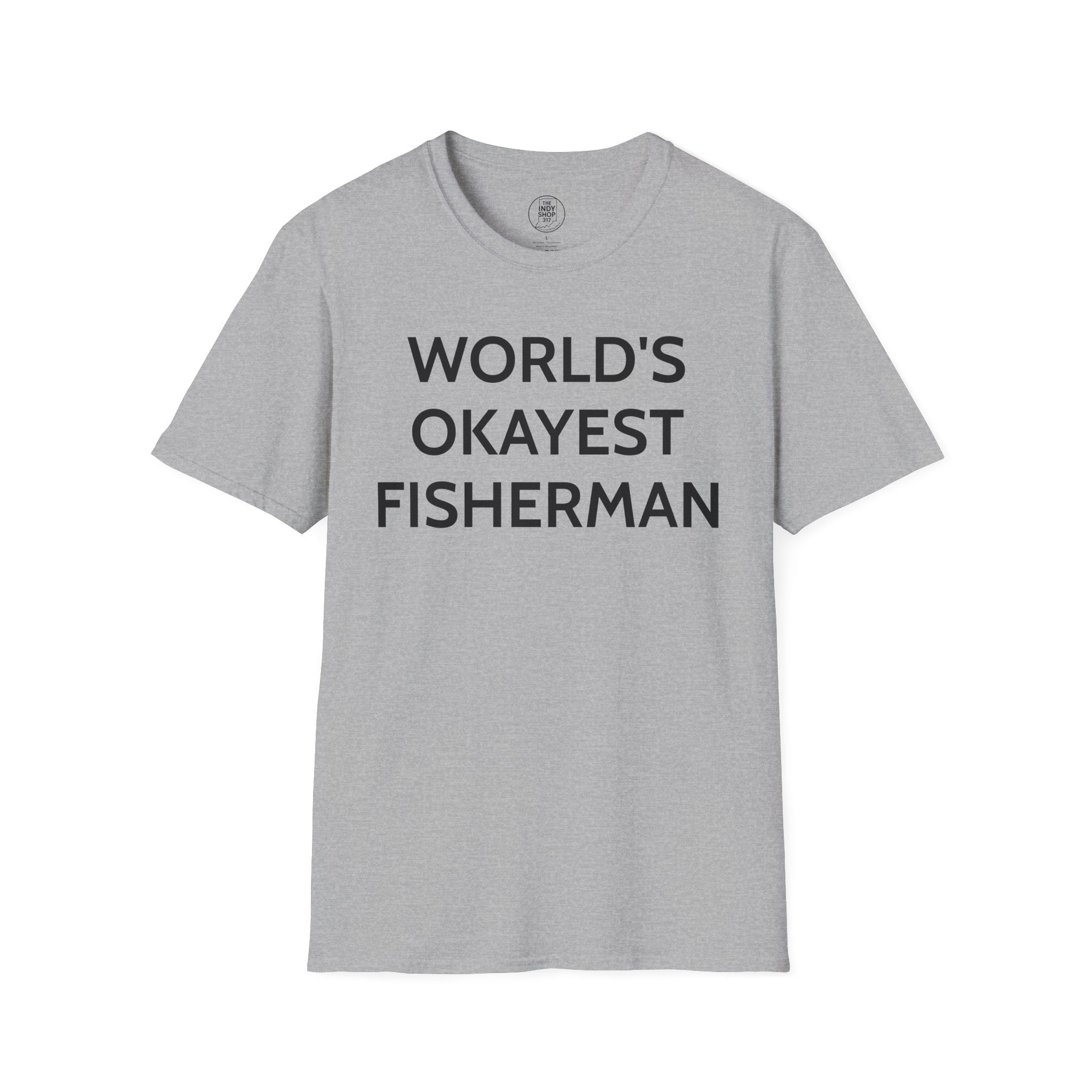 World's Okayest Fisherman T-Shirt