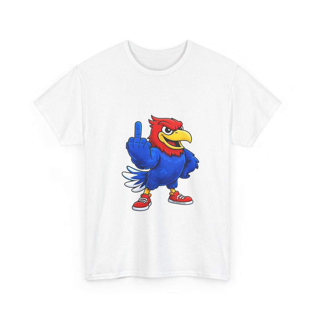 Jayhawks Middle Finger Tee