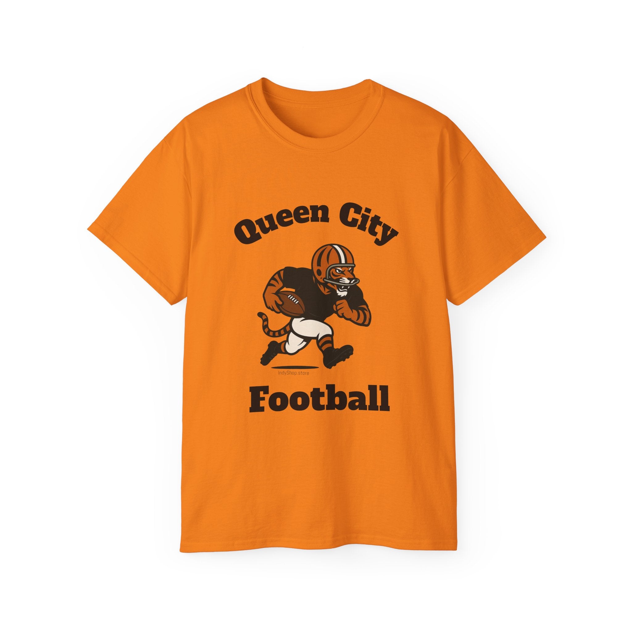 Queen City Bengal Running Football Unisex T-Shirt | Cincinnati Bengals | Cincy