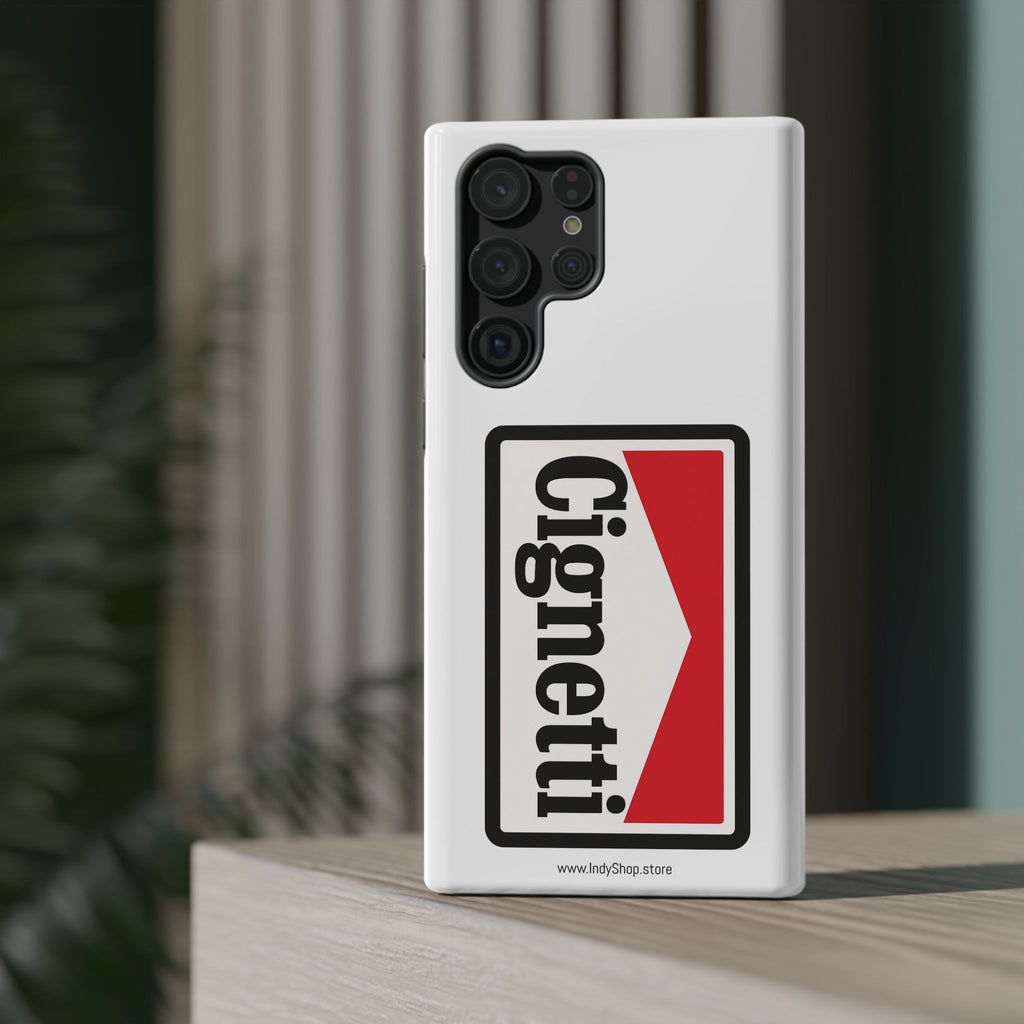 Cignetti Marlboro-Style Phone Case | Impact-Resistant Protective Cover