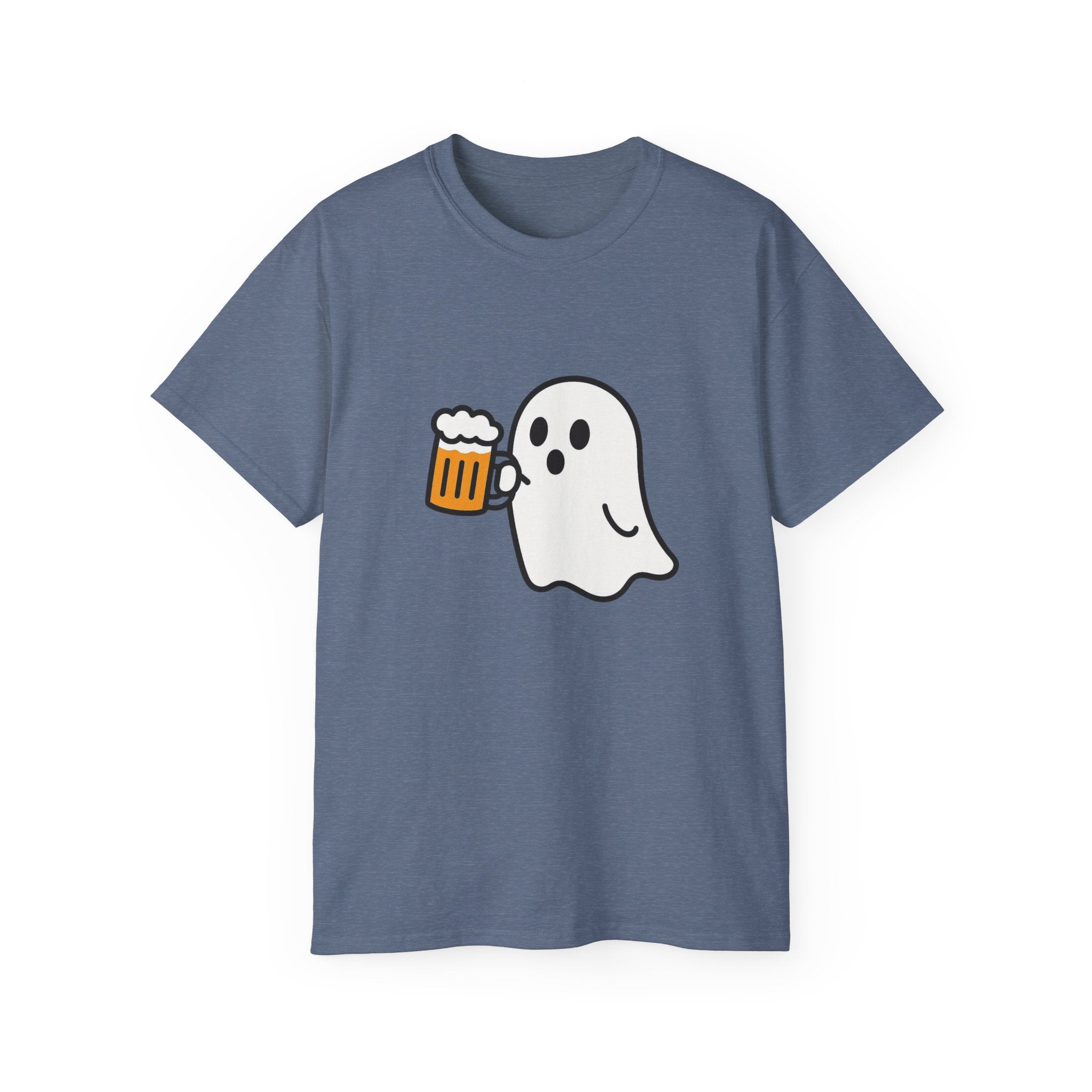 Ghost with Beer Unisex Tee