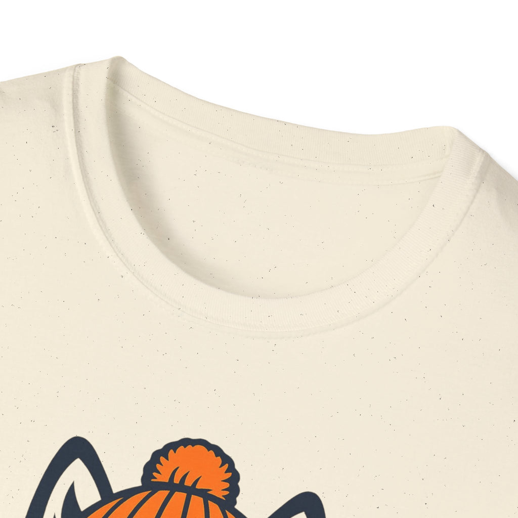 Hamilton Heights Husky Unisex Graphic T-Shirt | Husky with Glasses and Hat