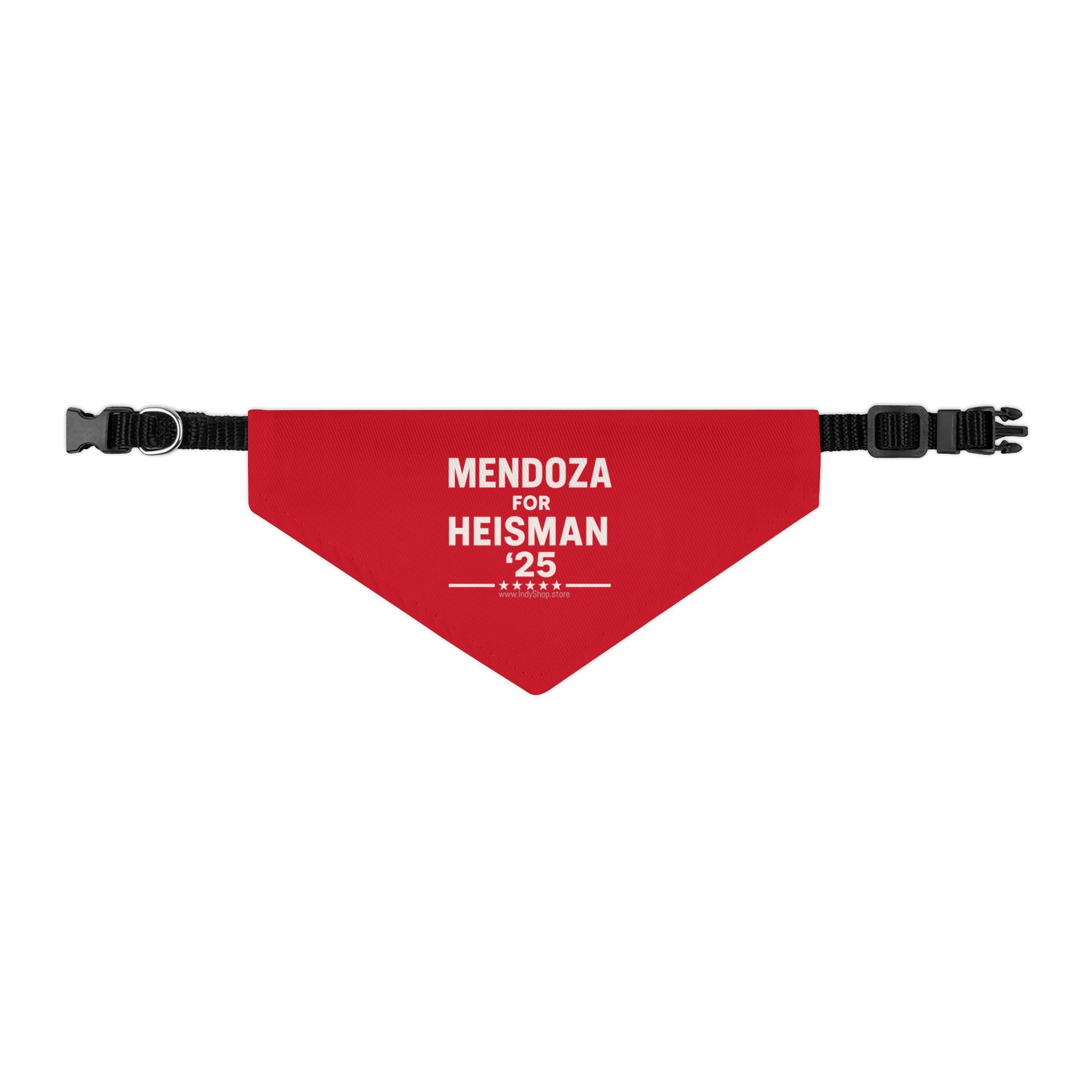 Mendoza for Heisman '25 Pet Bandana Collar — Dog & Cat Bandana Collar