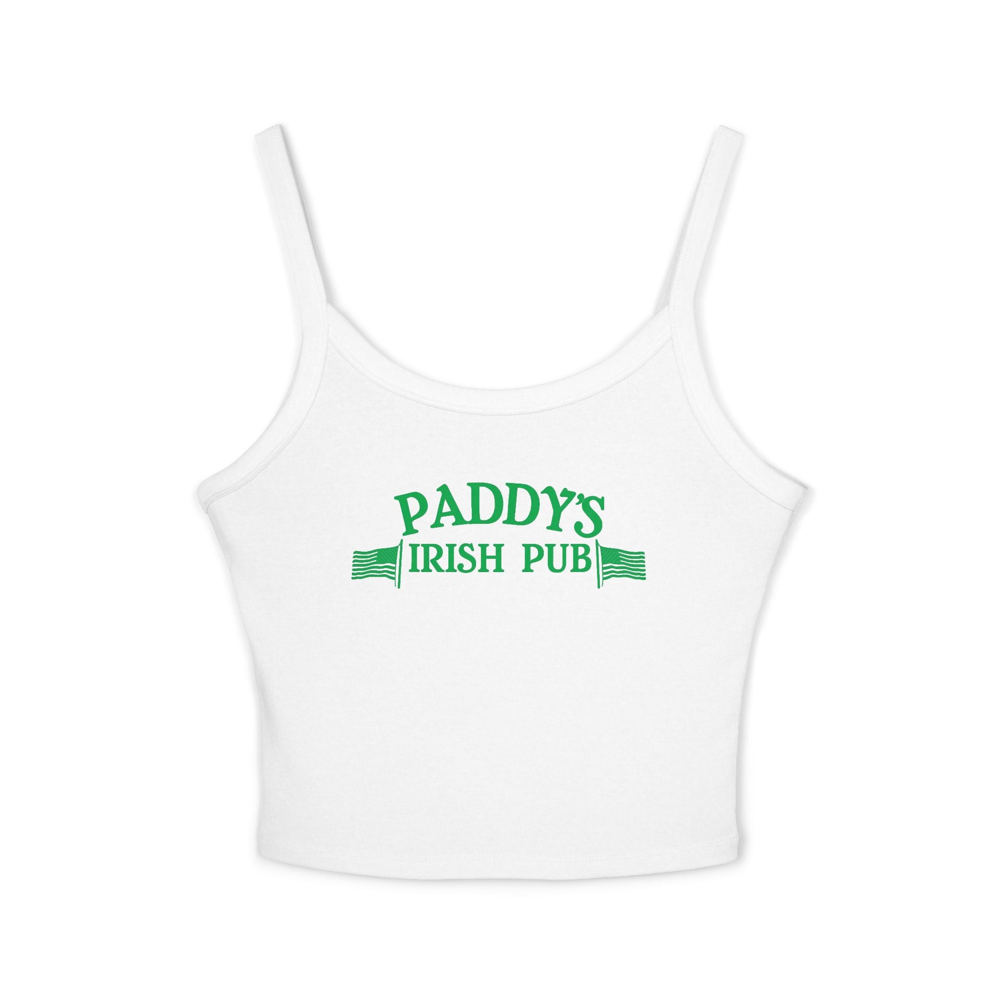 Paddy's Irish Pub Women's Spaghetti Strap Tank Top | It's Always Sunny in Philadelphia