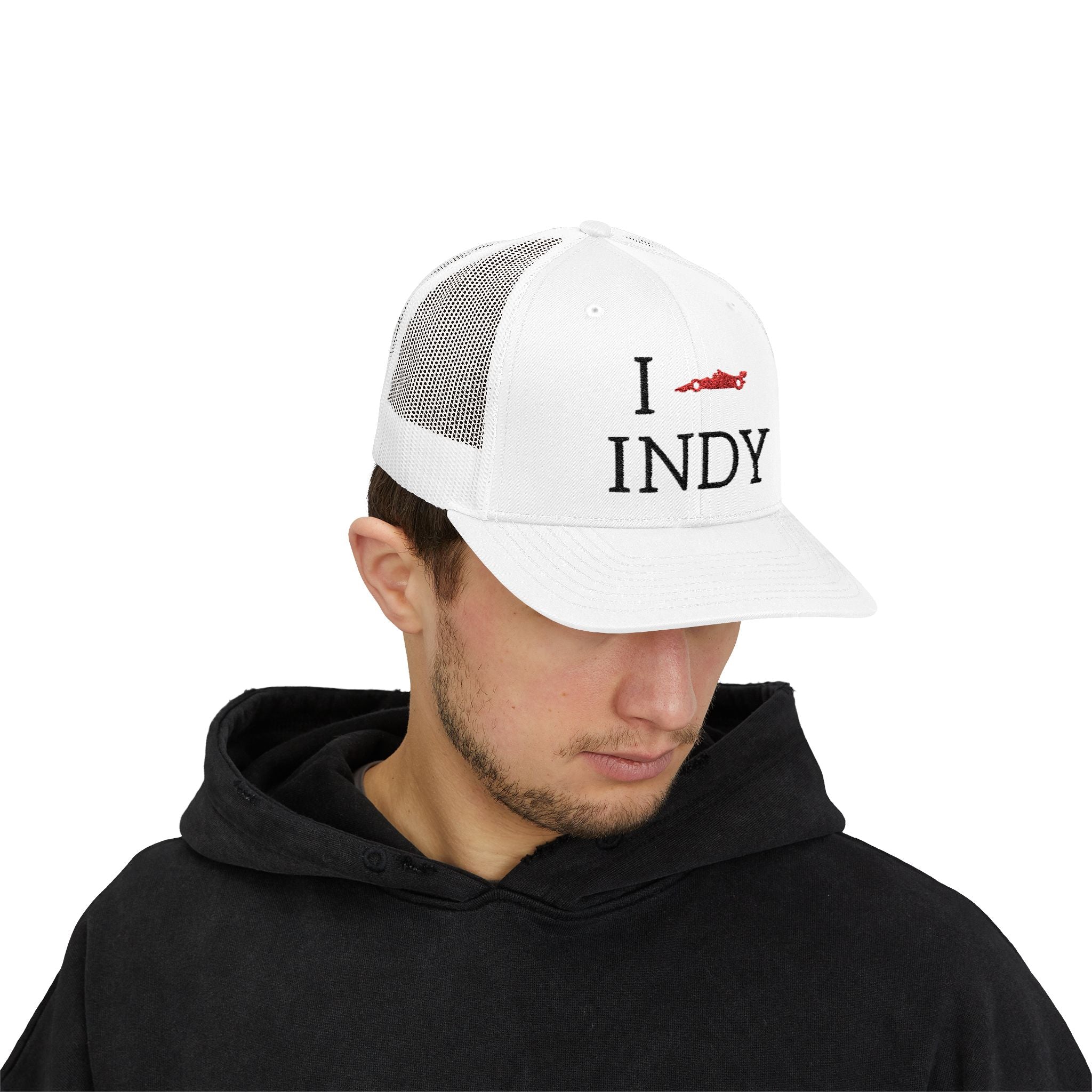 I Heart INDY Trucker Hat | I Racecar Indy | IndyCar
