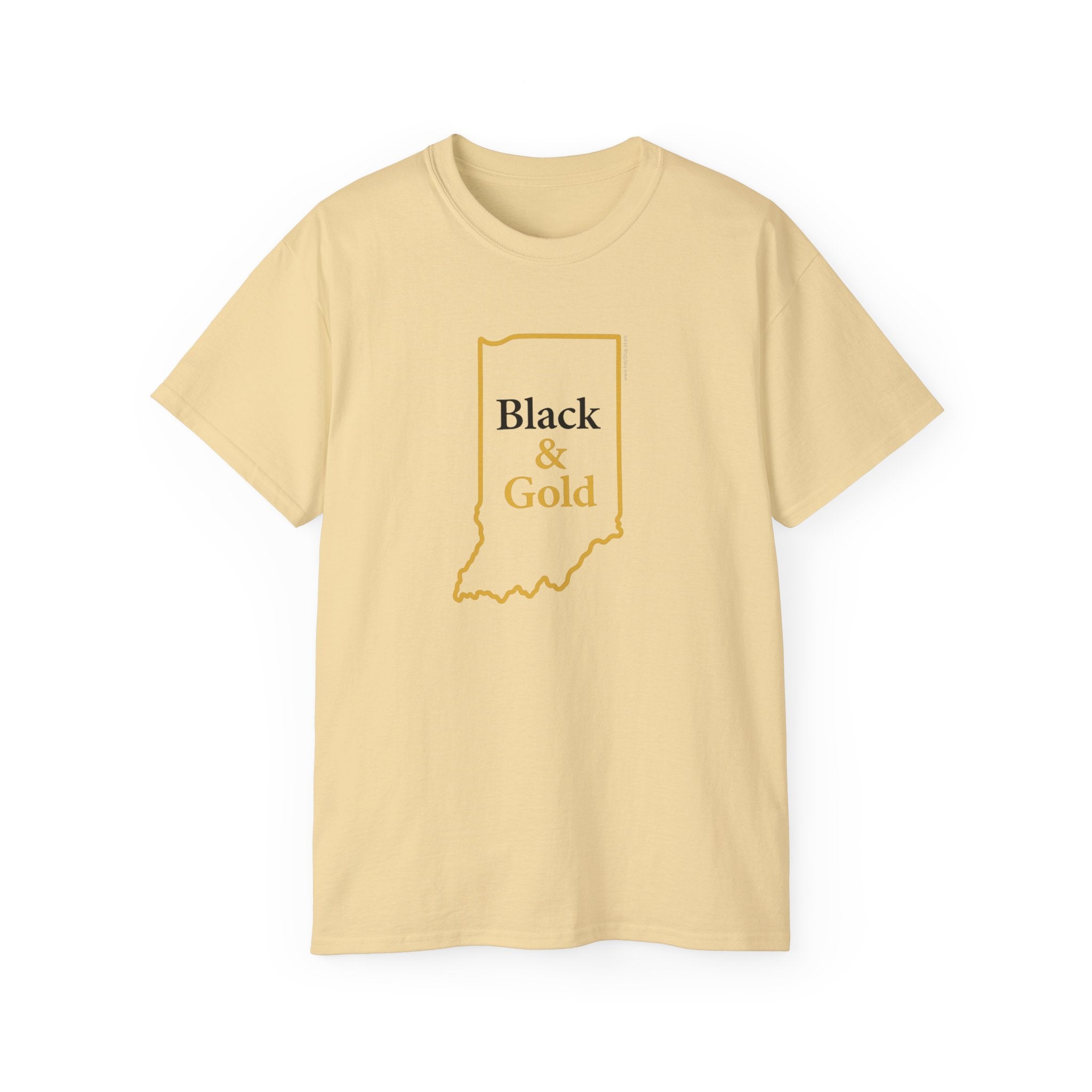 Black & Gold Unisex T-Shirt