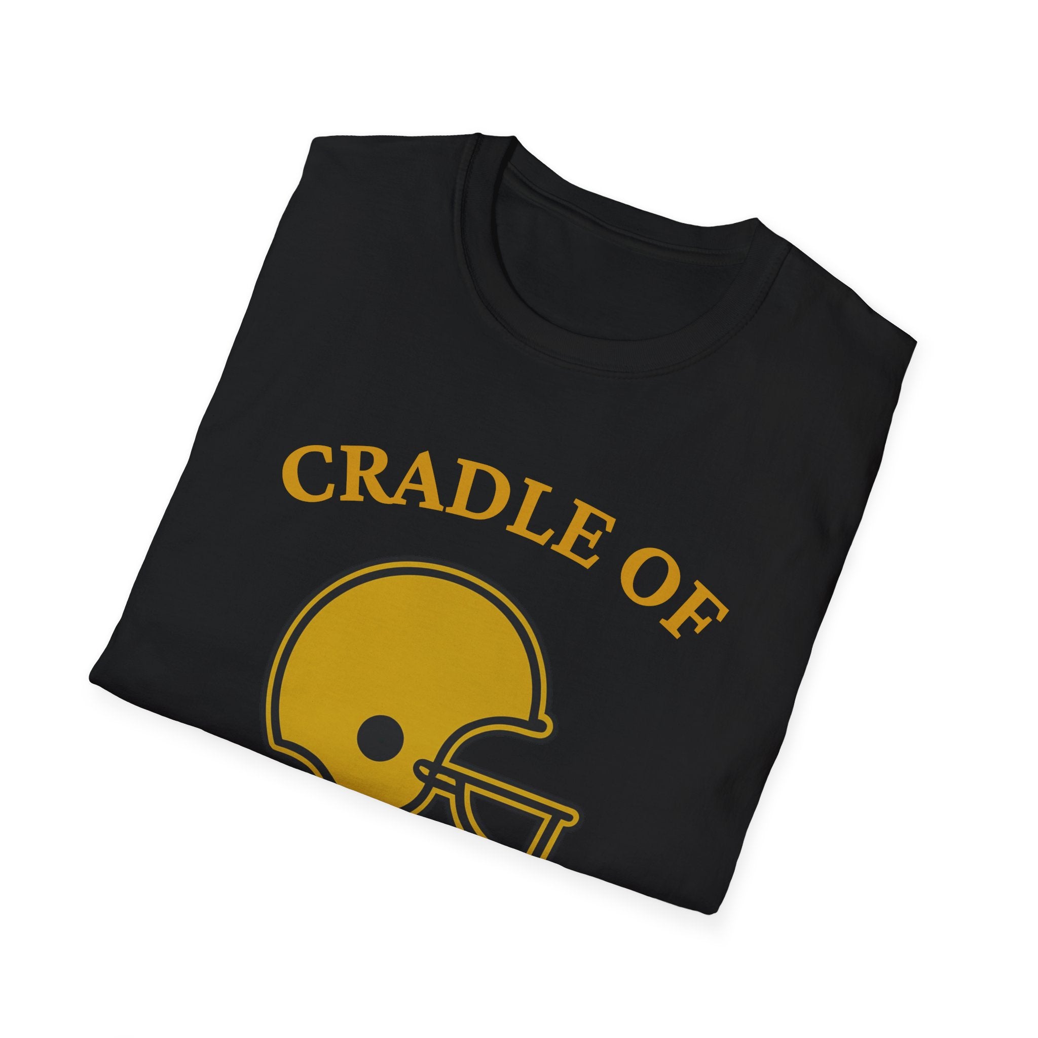 Cradle Of Quarterbacks Football Unisex Graphic T-Shirt