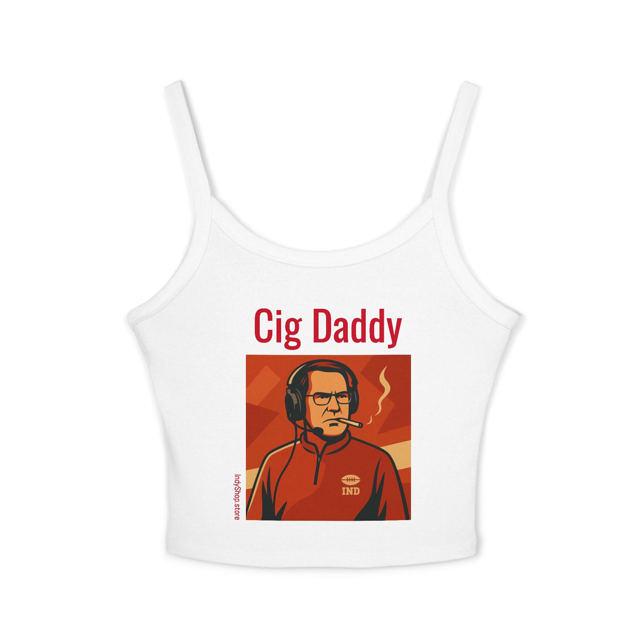 Cig Daddy Women's Tank Top | Spaghetti Strap Tank Top