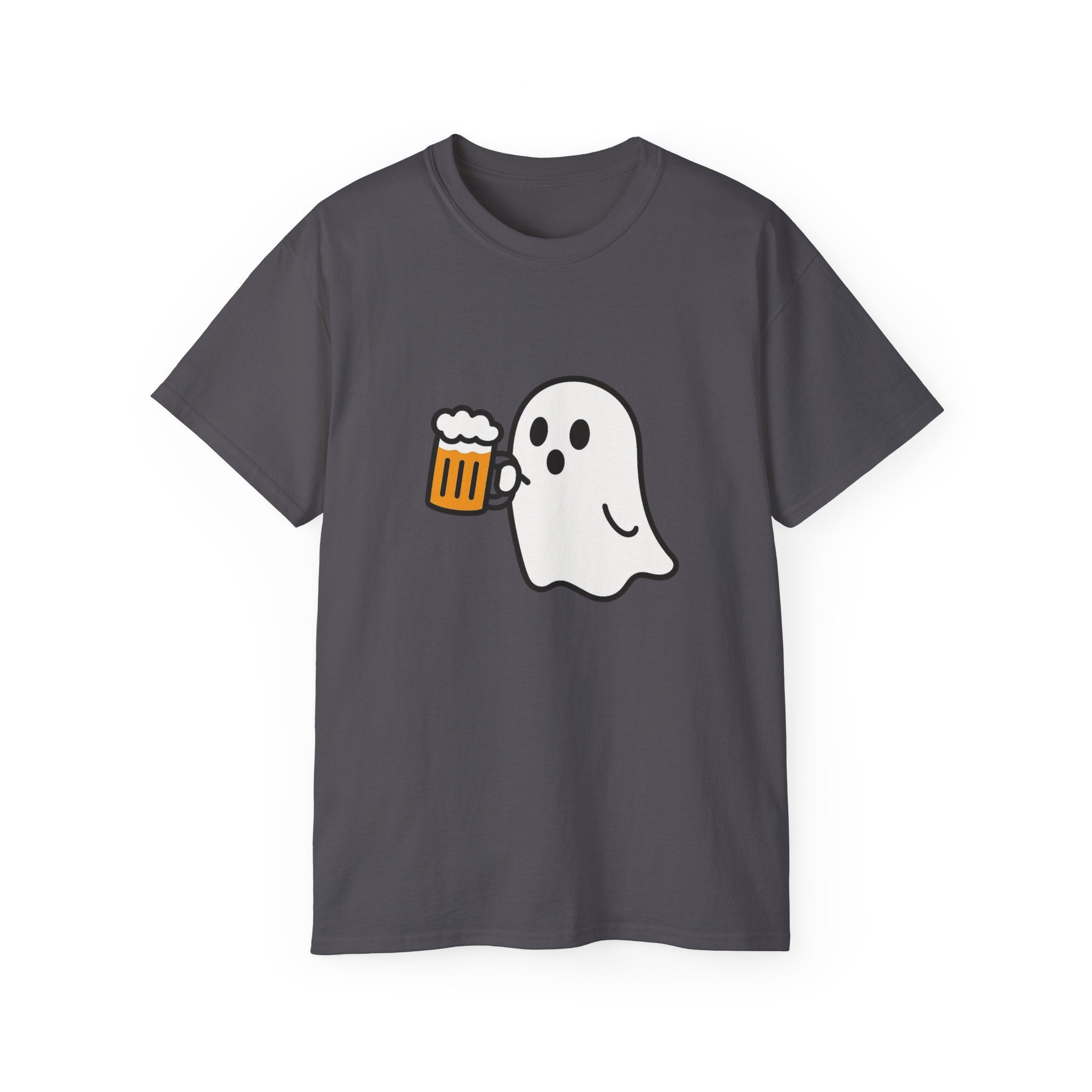 Ghost with Beer Unisex Tee
