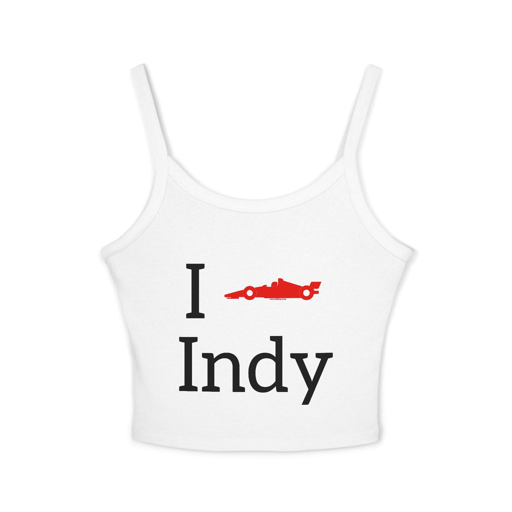 I Heart Indy Women's Spaghetti Strap Tank Top | Indy Car