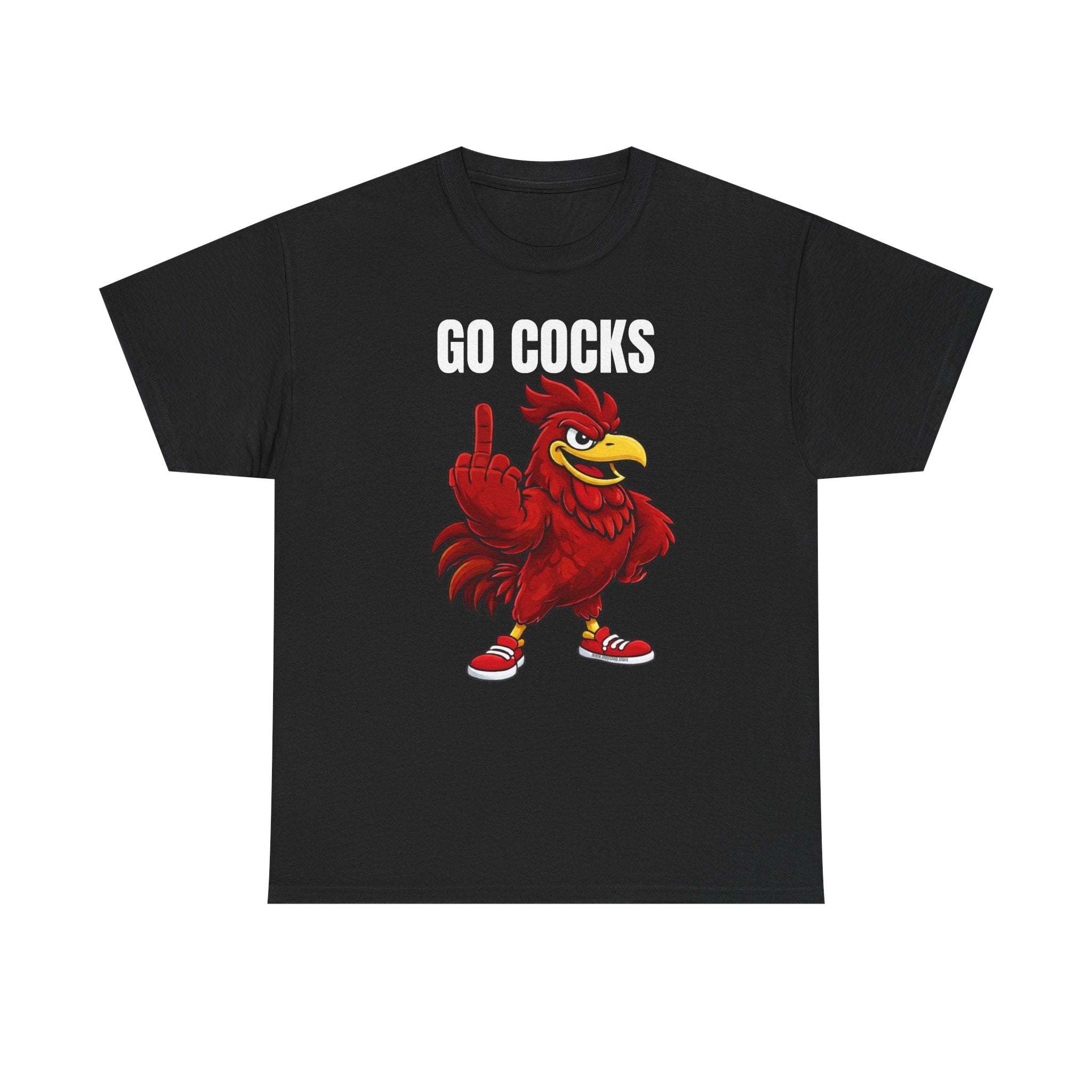 Go Cocks Middle Finger Tee | South Carolina Gamecock Middle Finger