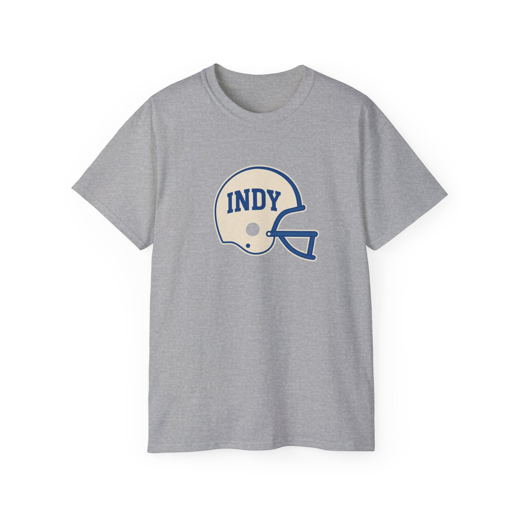 Indy Football Helmet Unisex Tee