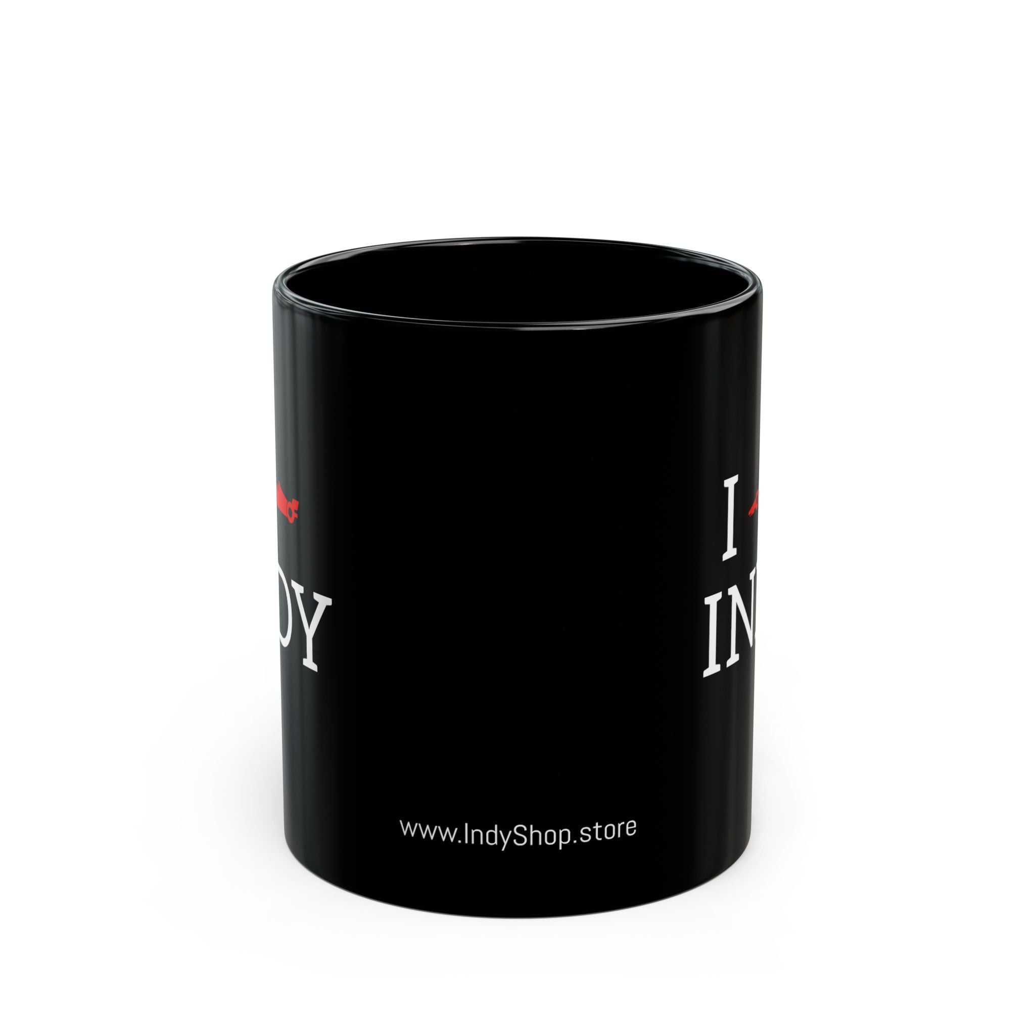 I Heart INDY Mug | I Race Car INDY | IndyCar