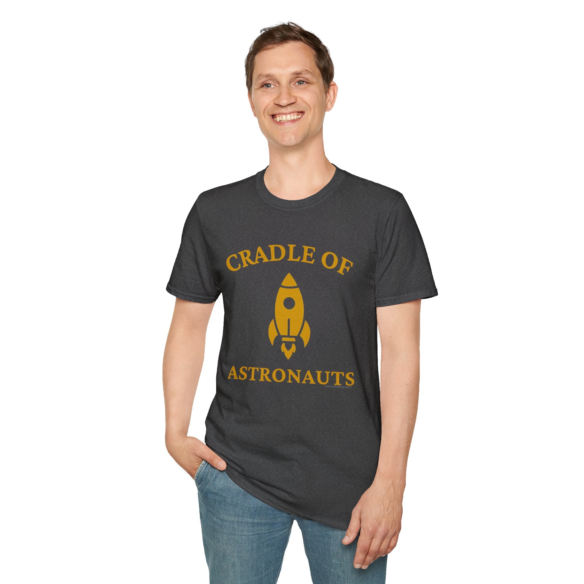 Cradle Of Astronauts T-Shirt | Purdue NASA Graphic Tee