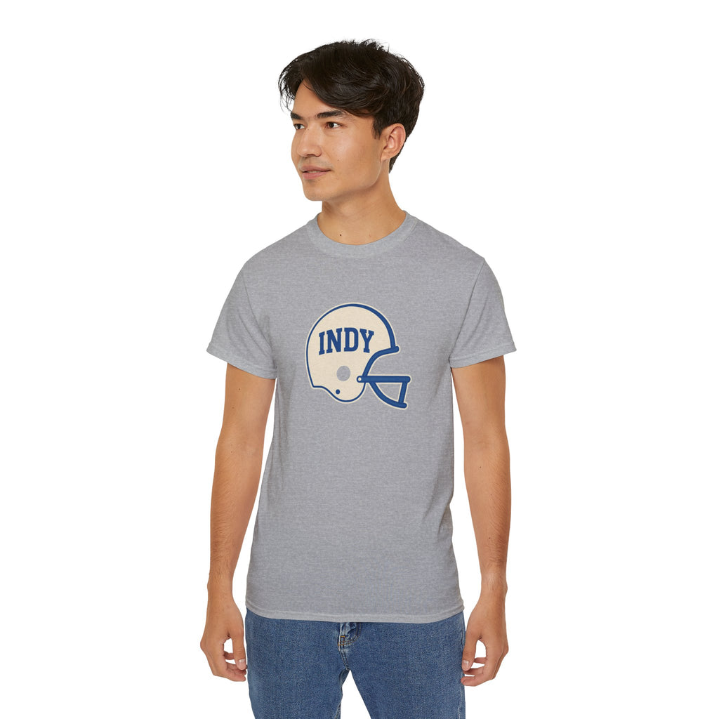 Indy Football Helmet Unisex Tee