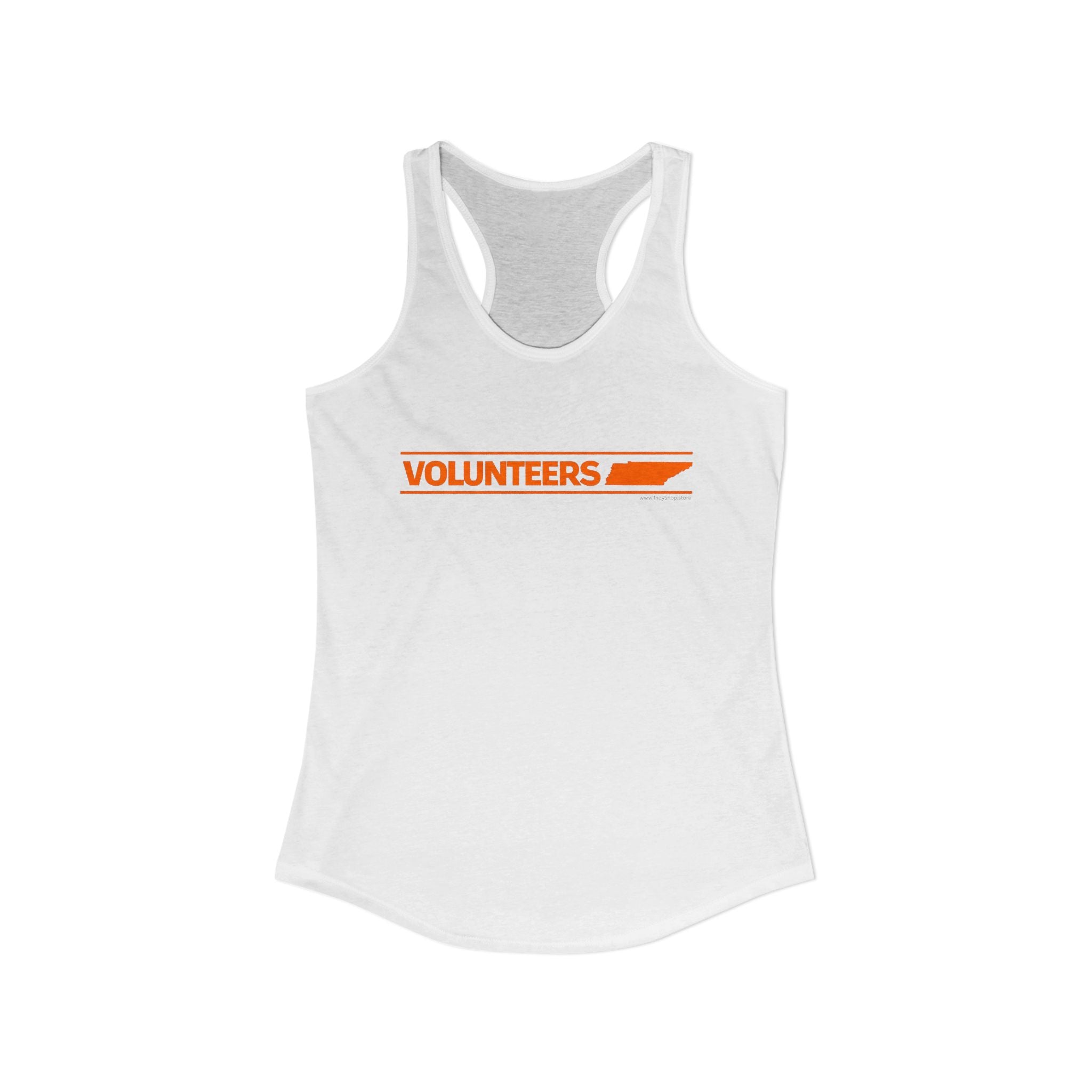 Volunteers Women's Racerback Tank | Tennessee Outline Tank