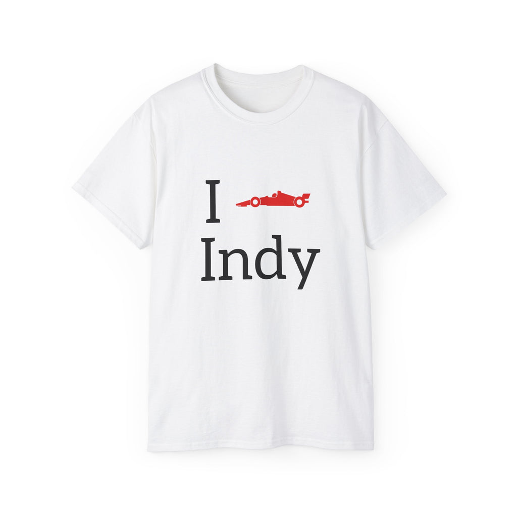 I Heart Indy Unisex Ultra Cotton Tee | St Patrick's Day Apparel