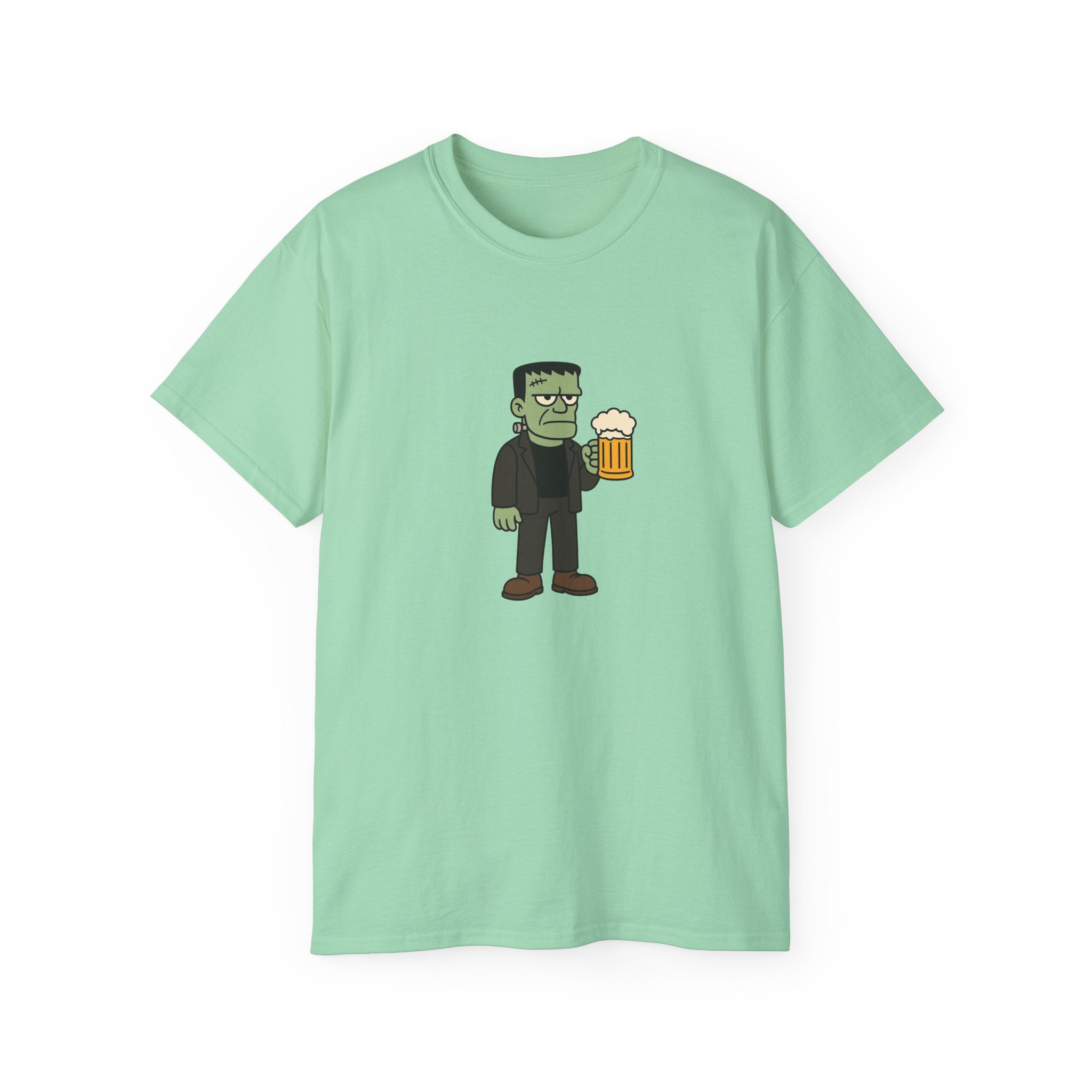 Monster with Beer Unisex Tee