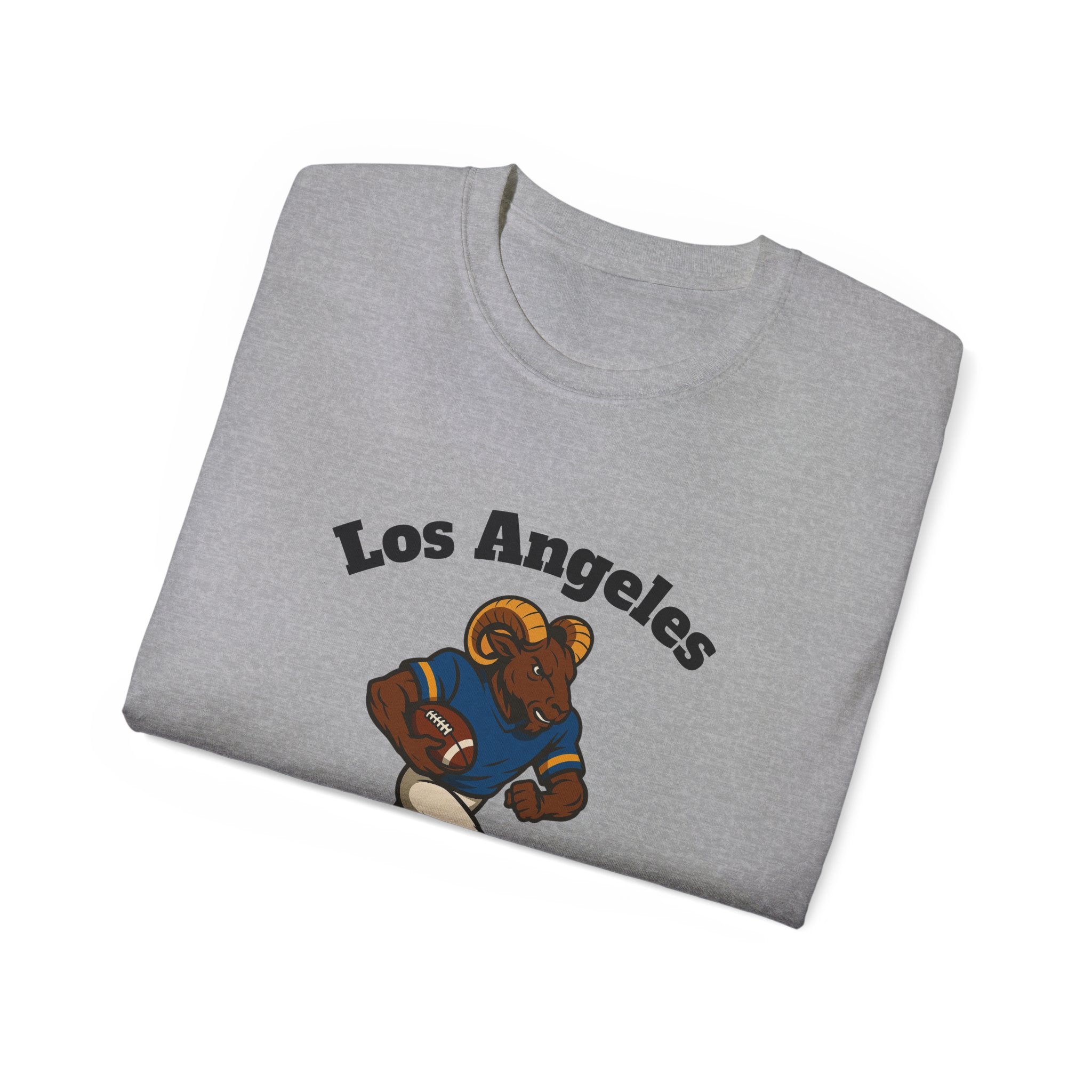 LA Ram Running the Football Unisex T-Shirt | Los Angeles Rams