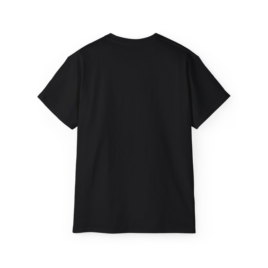 Black & Gold Unisex Ultra Cotton Tee | Casual Wear, Gift for Hoosiers, State Pride, Travel Souvenir, Unique Local Apparel