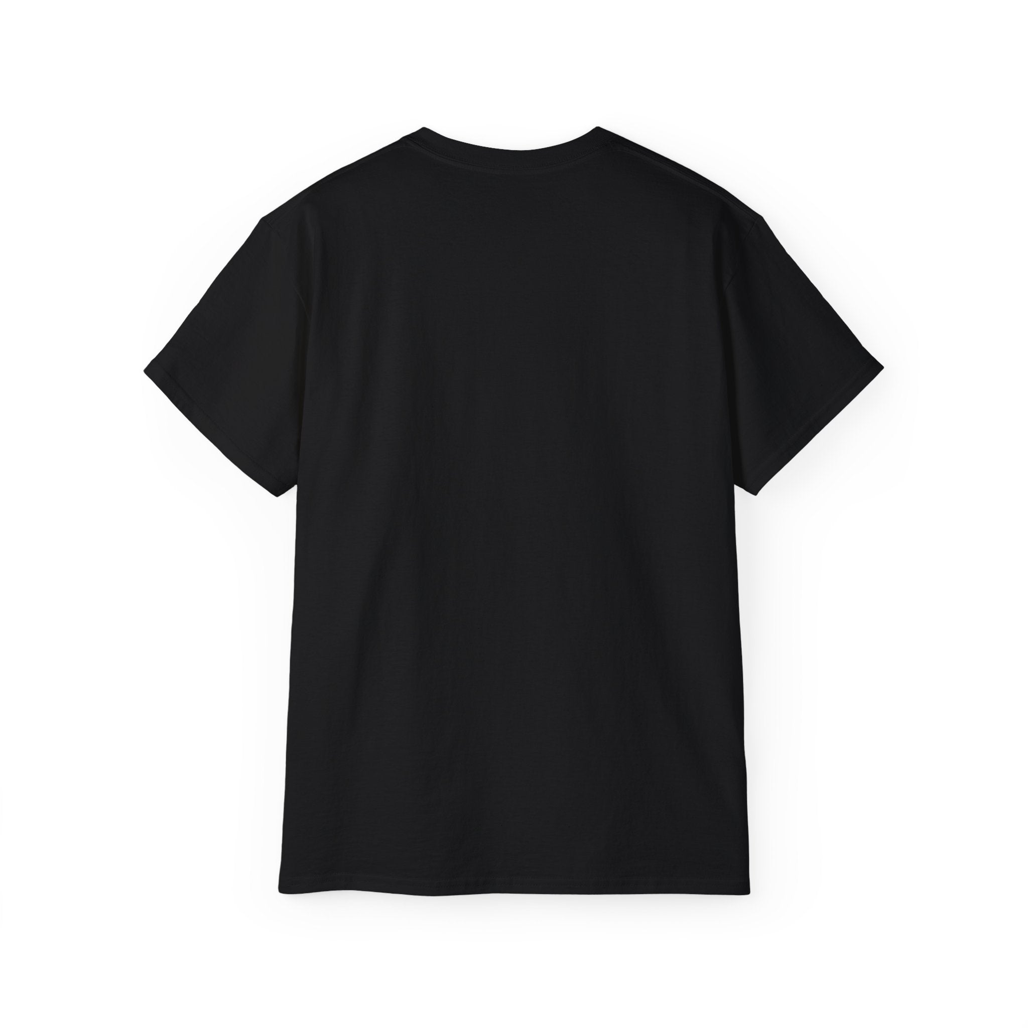 Black & Gold Unisex Ultra Cotton Tee | Casual Wear, Gift for Hoosiers, State Pride, Travel Souvenir, Unique Local Apparel