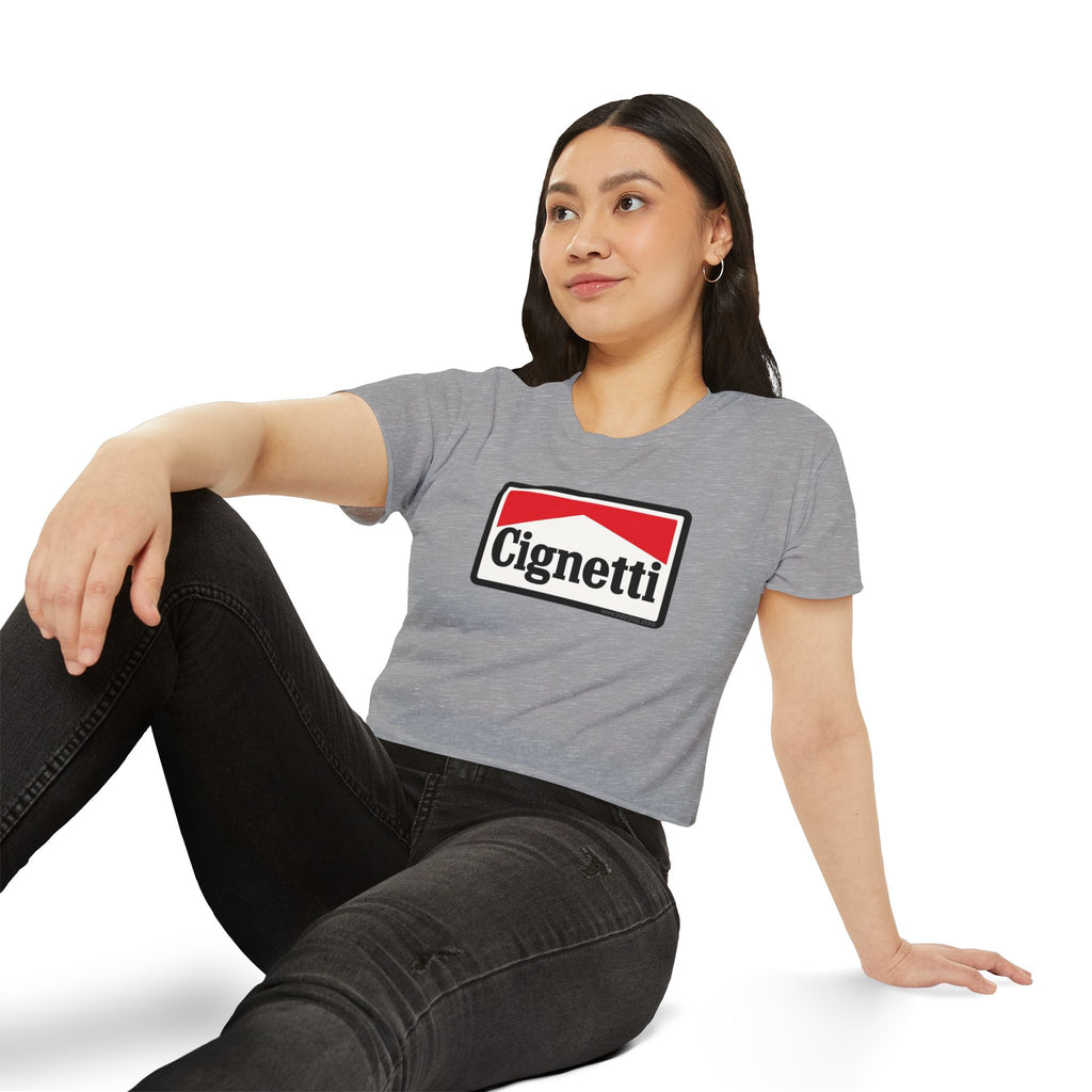 Promo - Cignetti Marlboro-Style Women's Crop Top