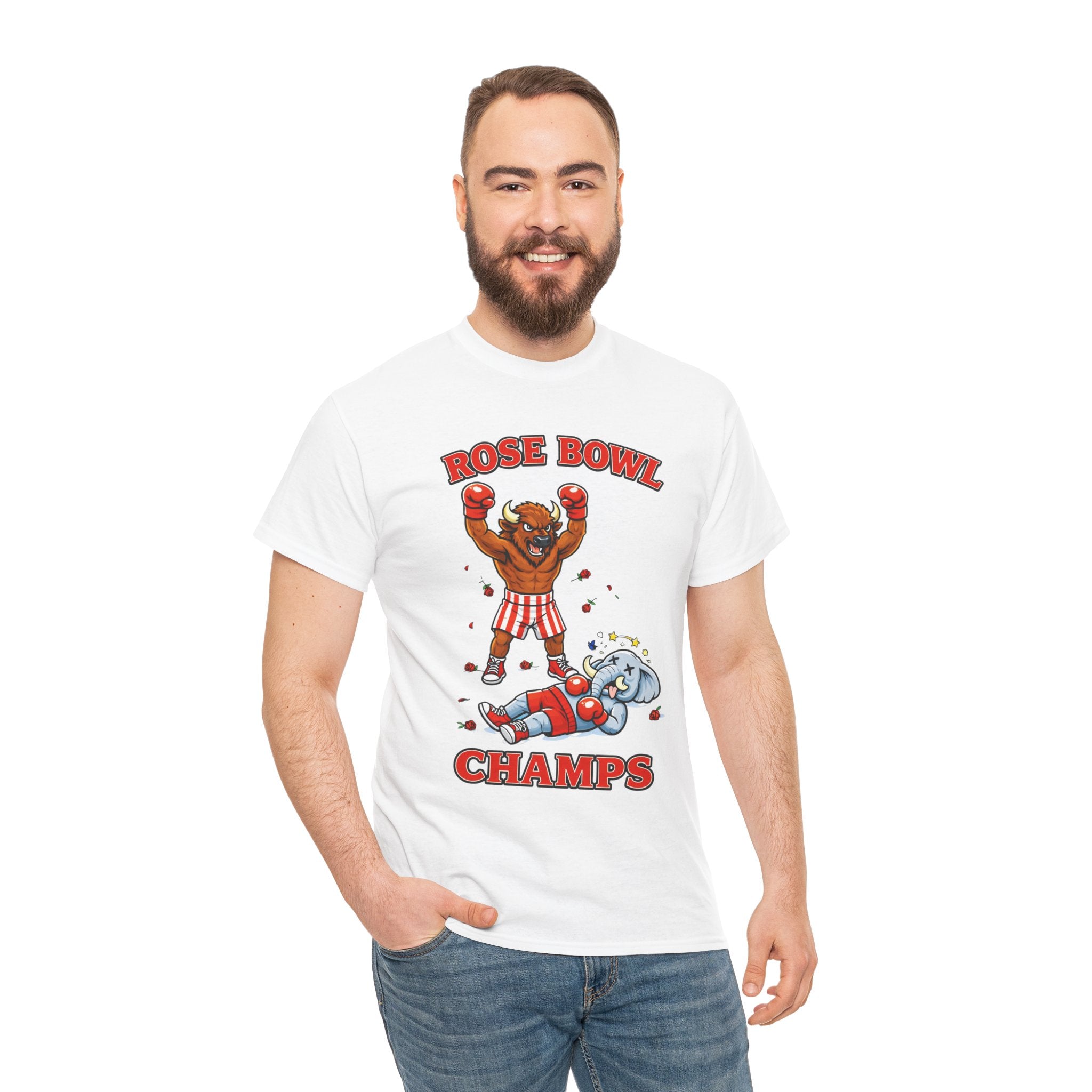 Rose Bowl T-Shirt | Bison KO Elephant | Hoosiers Football