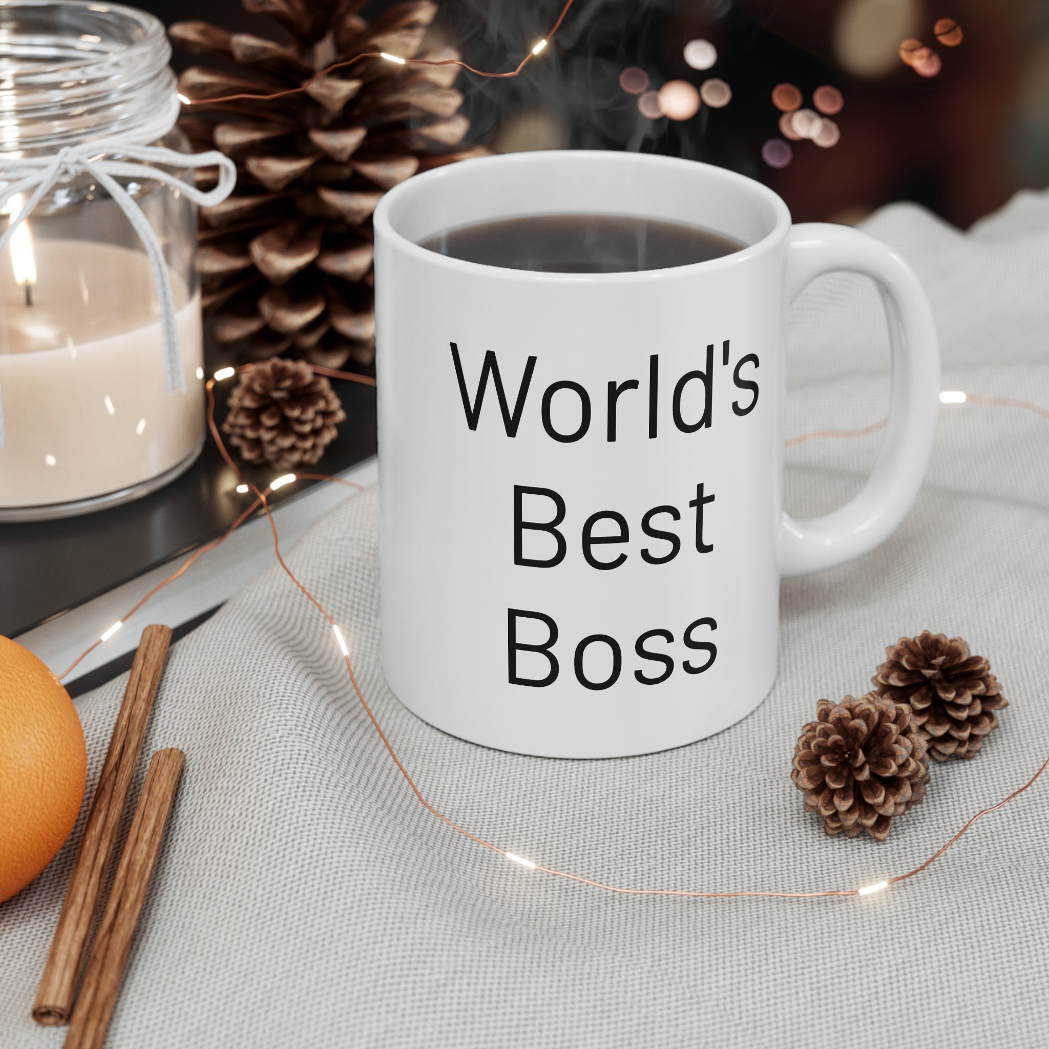 World's Best Boss Mug, 11oz Coffee Cup | The Office
