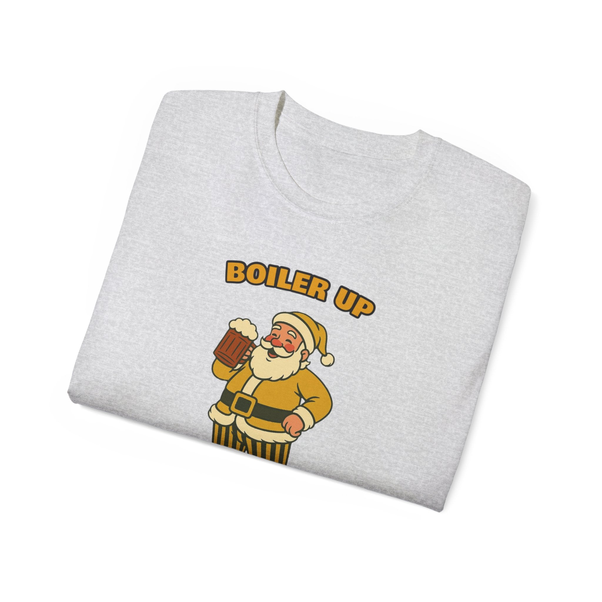 Boiler Up Ho Ho Hammer Down Santa With Beer Unisex T-Shirt