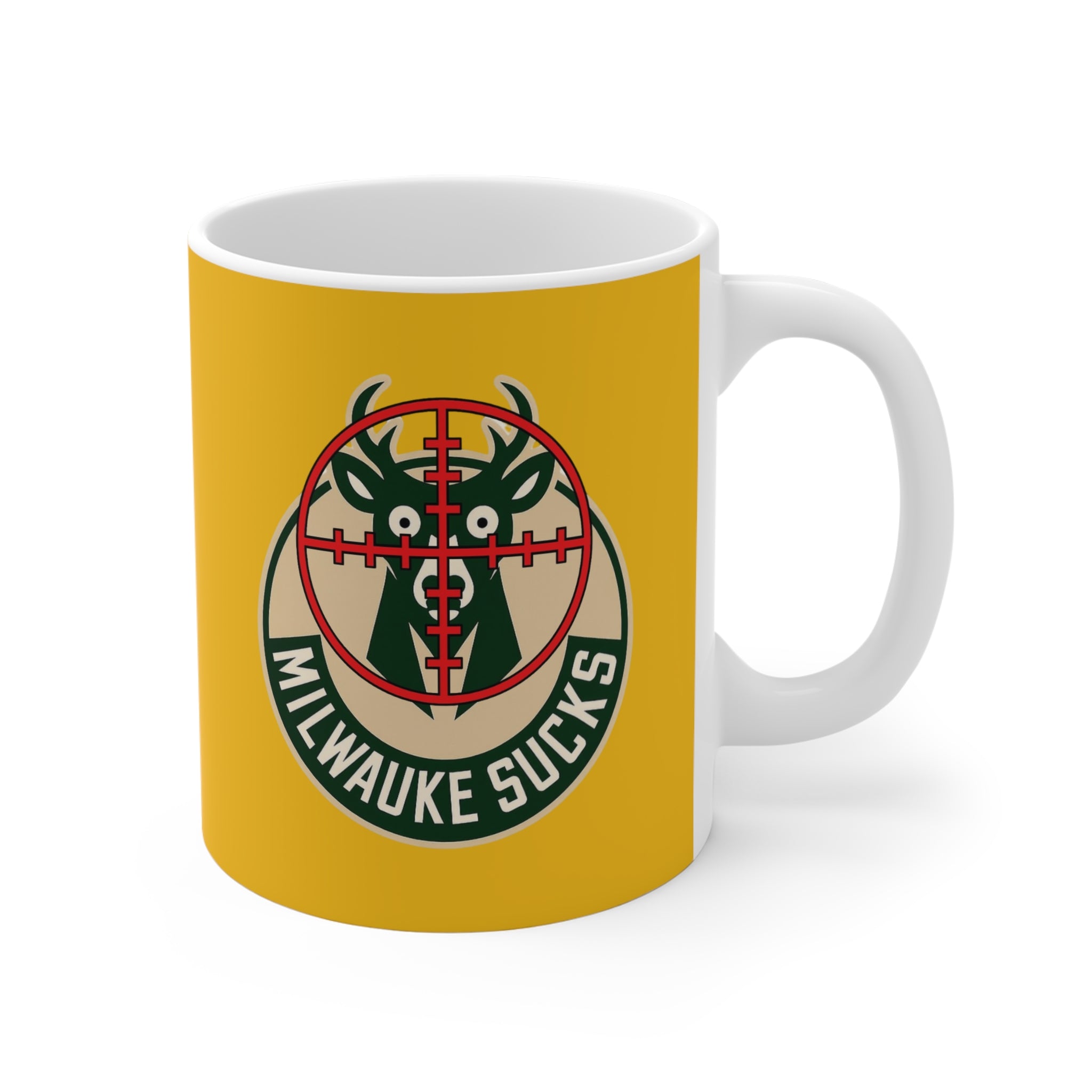 Milwaukee Sucks Mug, 11oz Coffee Cup