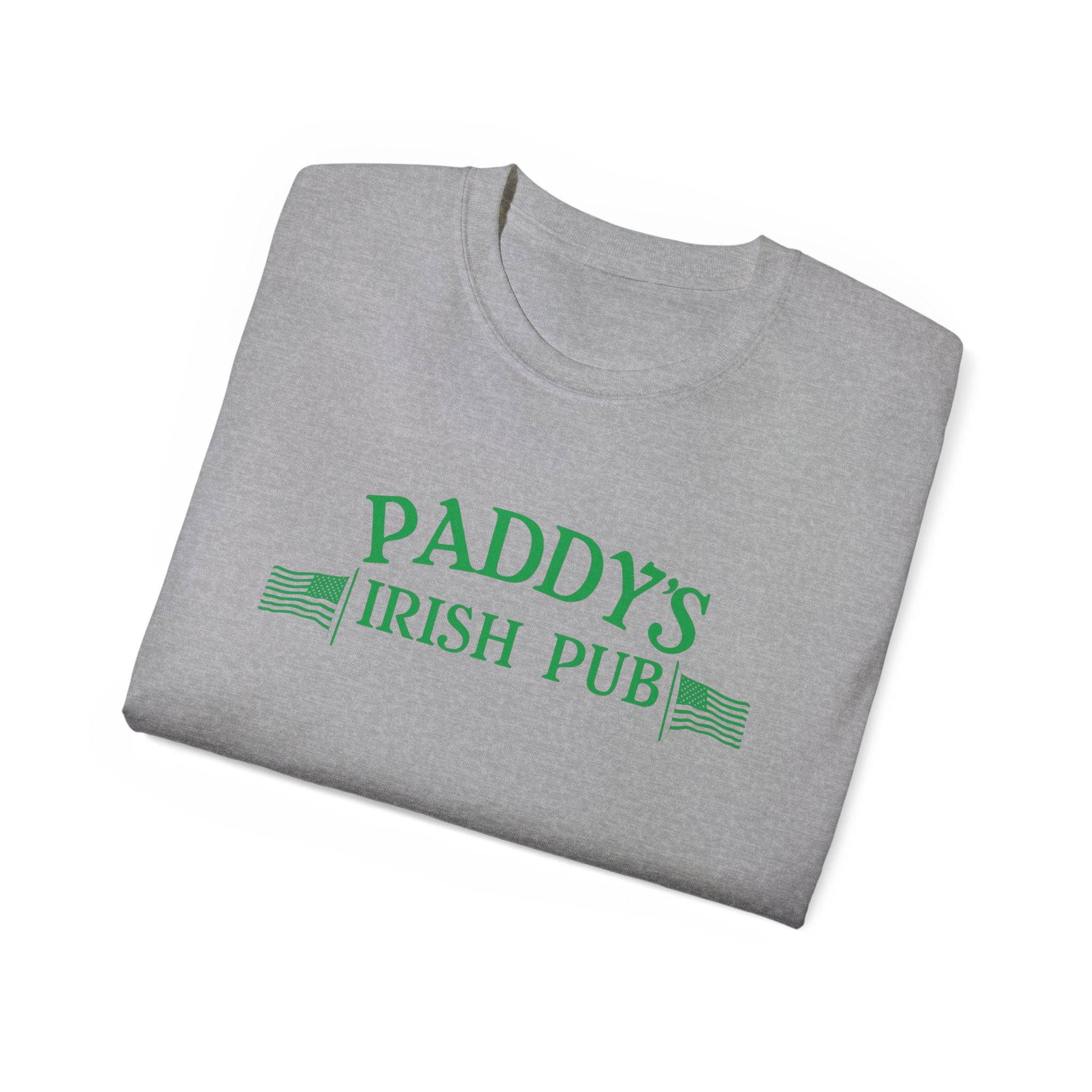 Paddy's Irish Pub Unisex Ultra Cotton Tee | St Patrick's Day Apparel | It's Always Sunny
