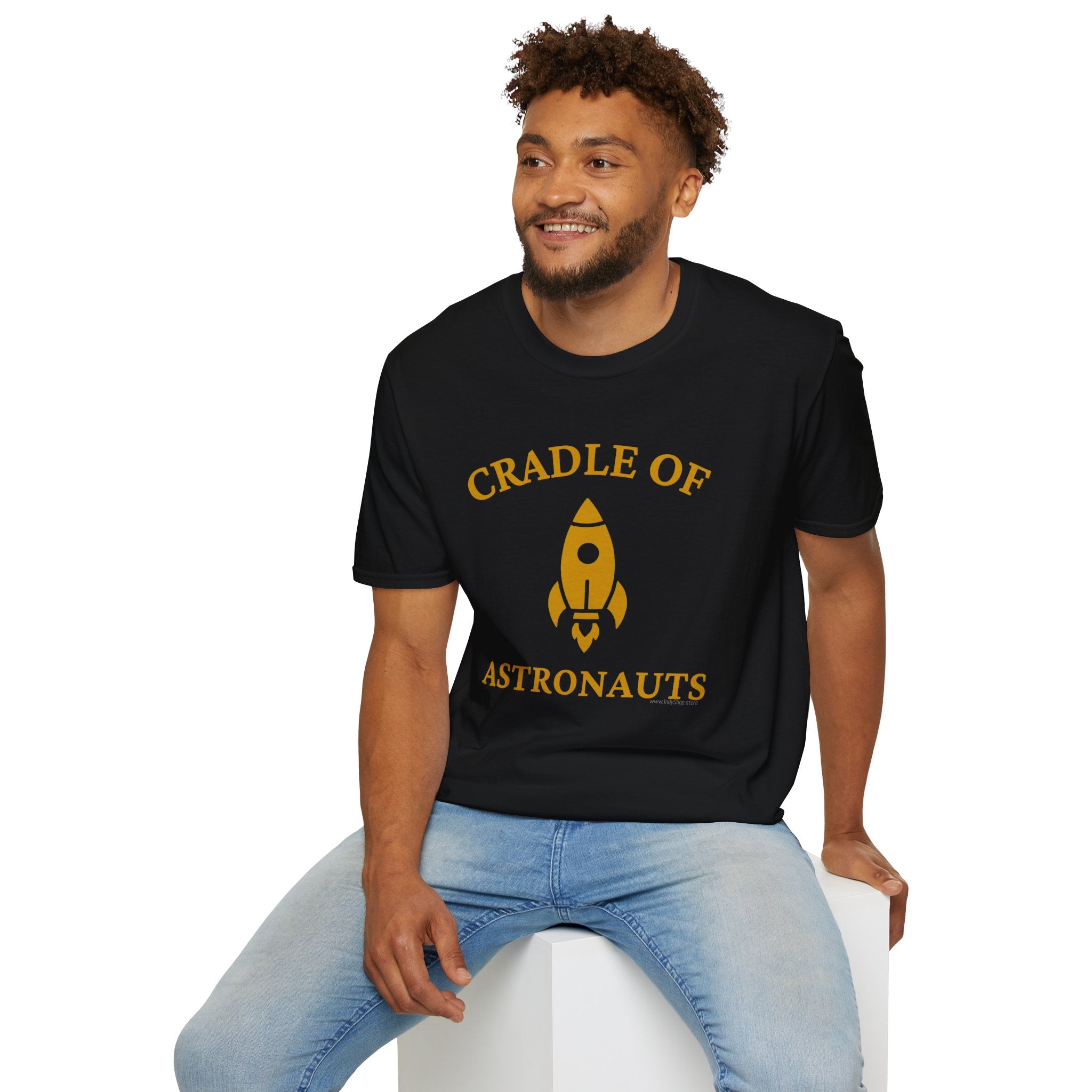 Cradle Of Astronauts T-Shirt | Purdue NASA Graphic Tee