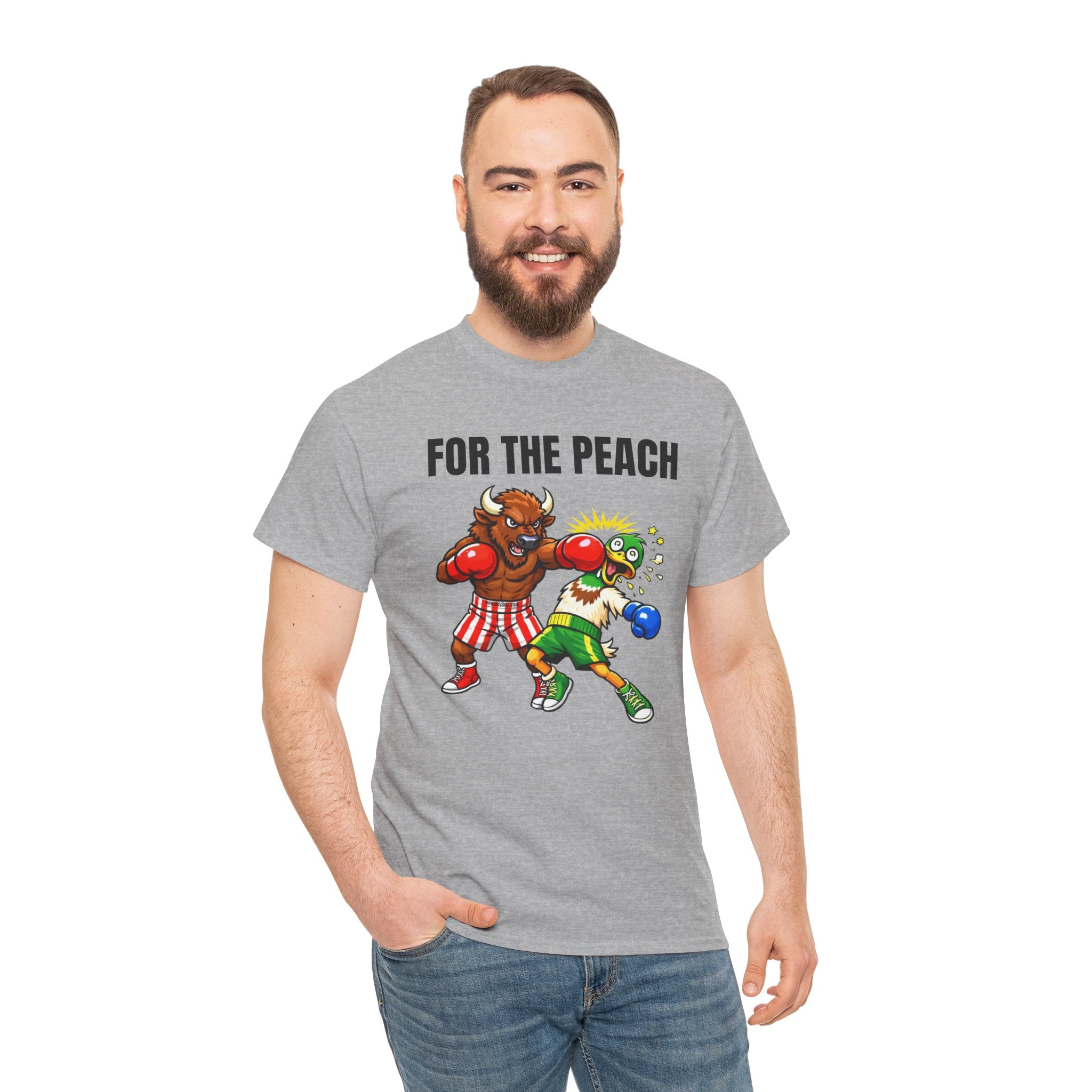 For The Peach | Bison KO Duck | T-Shirt