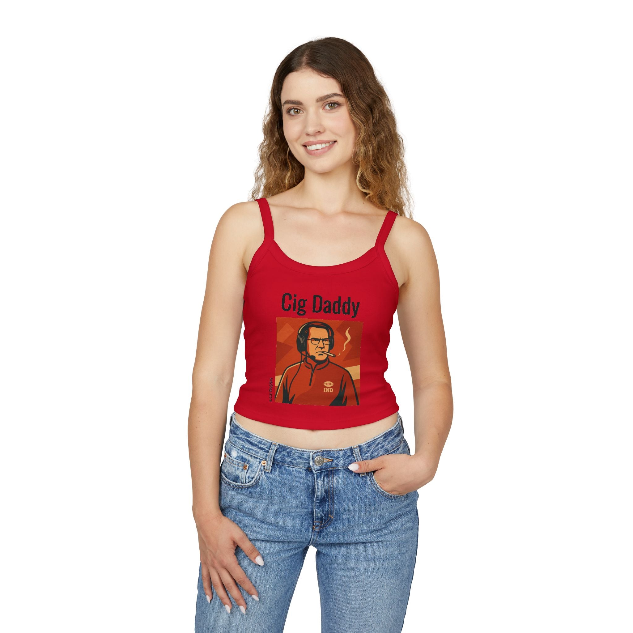 Cig Daddy Women's Tank Top | Spaghetti Strap Tank Top