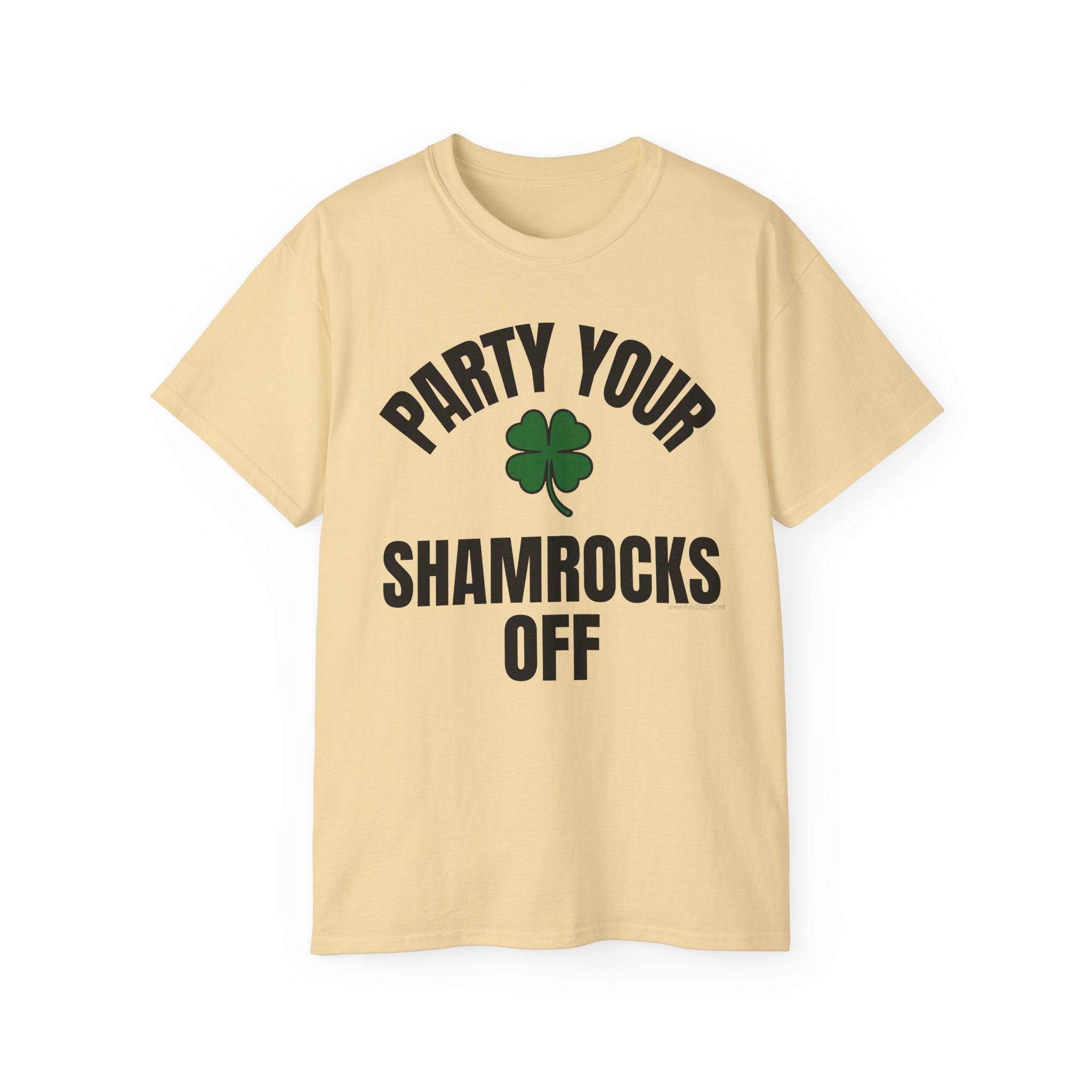 Party Your Shamrocks Off T-Shirt | St Patrick's Day Ultra Cotton Tee