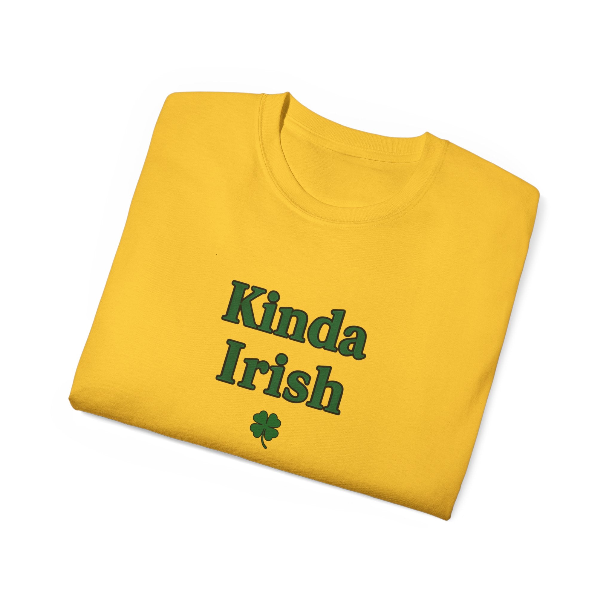 Kinda Irish Unisex Ultra Cotton Tee | St Patrick's Day Apparel